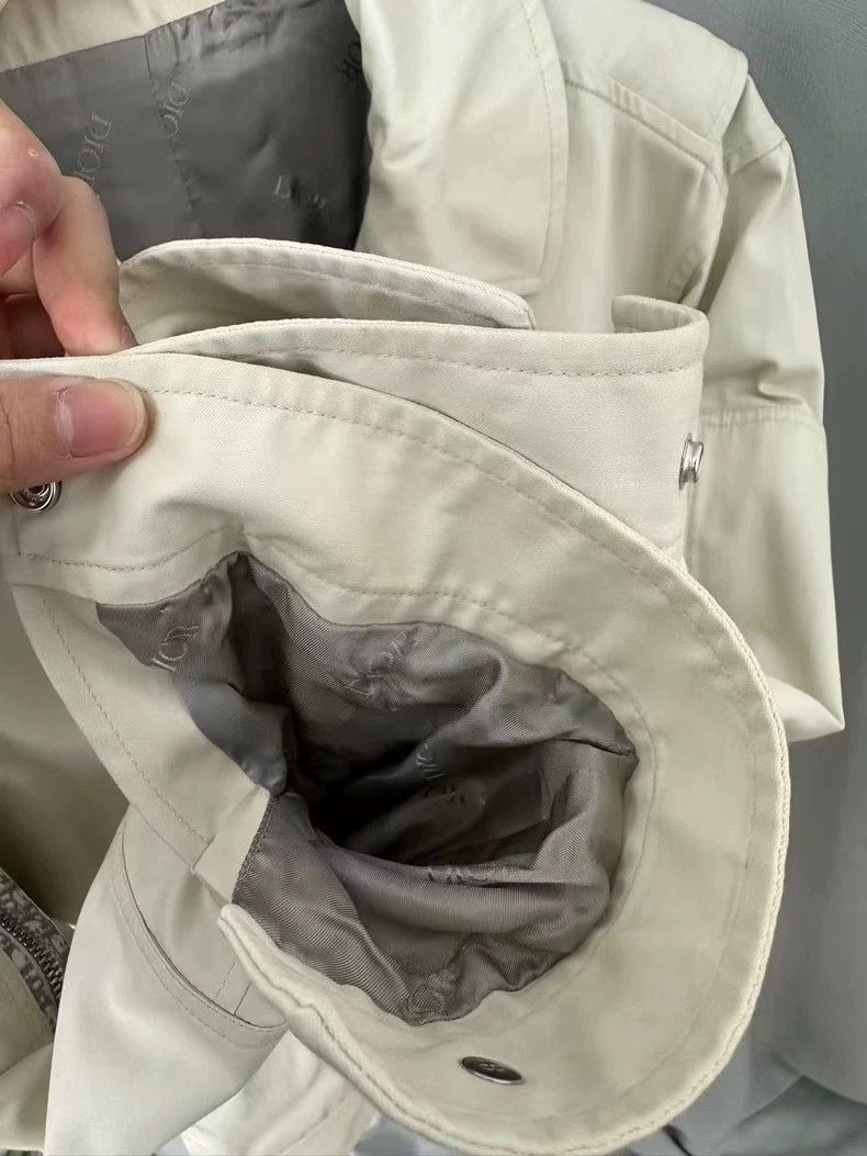 Dior Dior Beige old flower stitching jacket men's jacket 2504-Ne Size US S / EU 44-46 / 1 - 5 Thumbnail