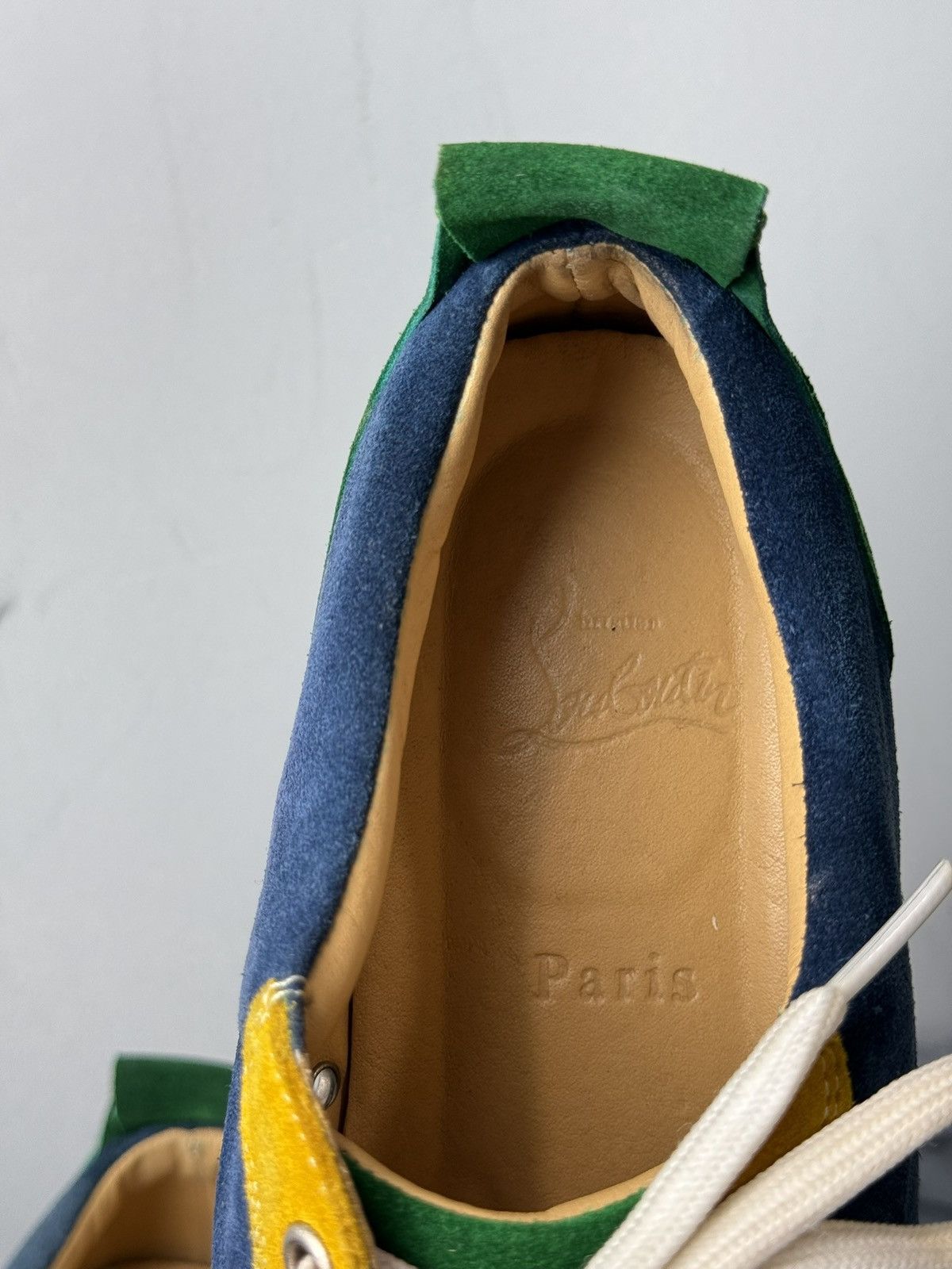 Christian Louboutin Christian Louboutin Suede Low Top Sneakers 42 Size Size US 8.5 / EU 41-42 - 16 Thumbnail