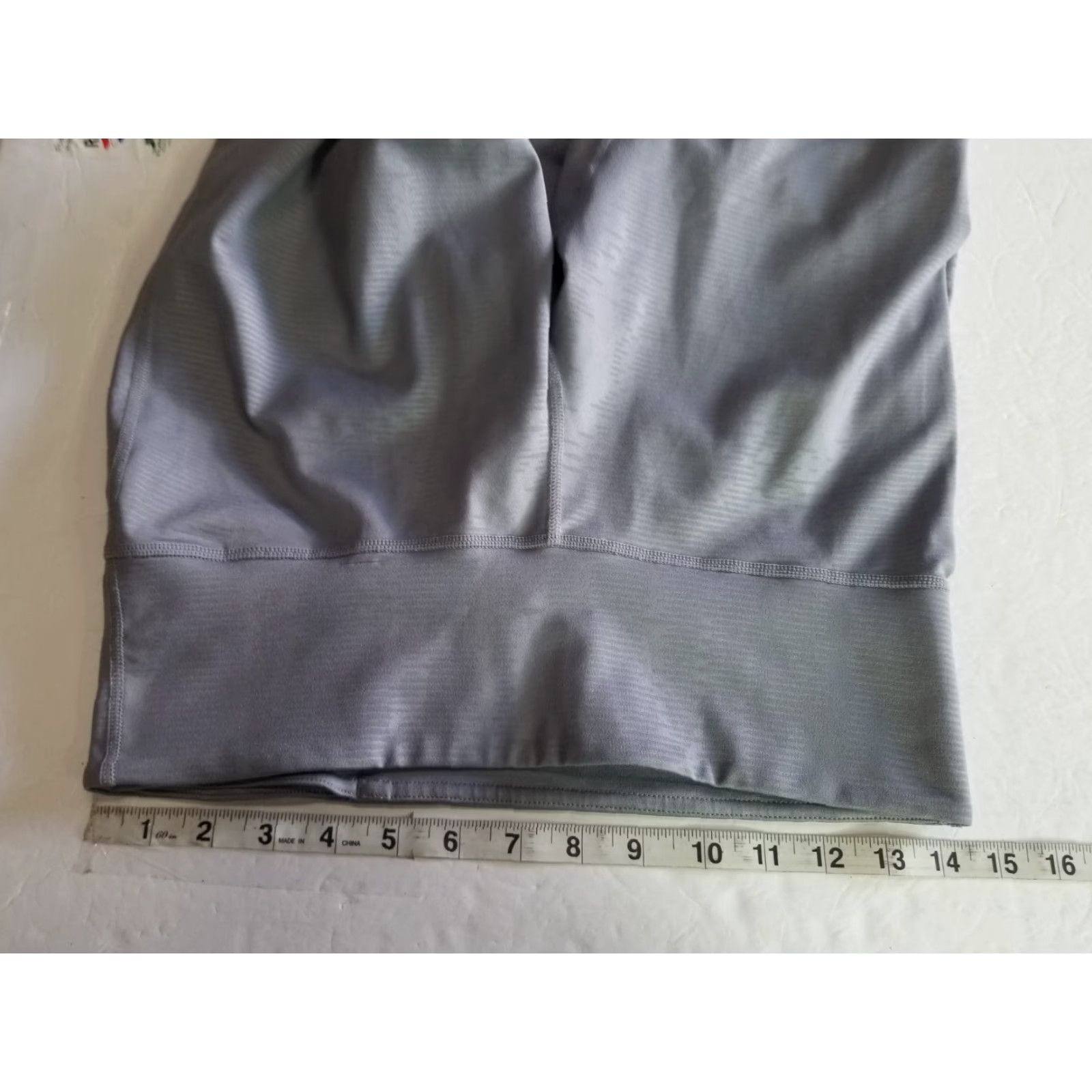 Adidas Adidas Leggings Capri Cropped Climalite Mid Rise Size M Women Gray Size 32" / US 10 / IT 46 - 3 Thumbnail