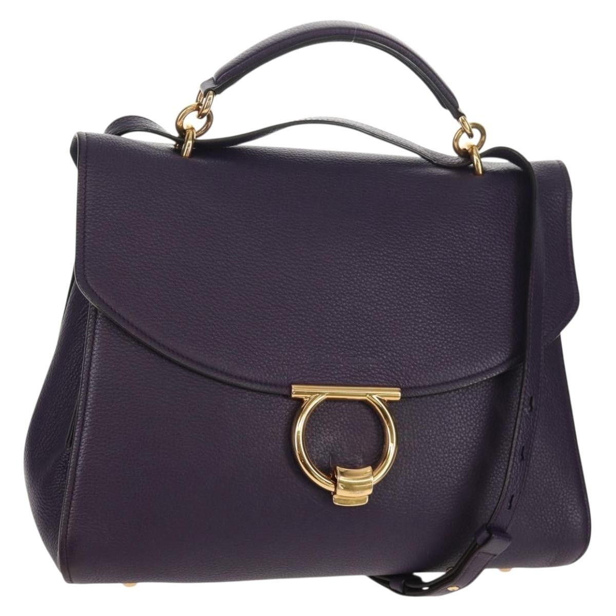 Salvatore Ferragamo Salvatore Ferragamo Margot Satchel Leather Size ONE SIZE - 1 Thumbnail