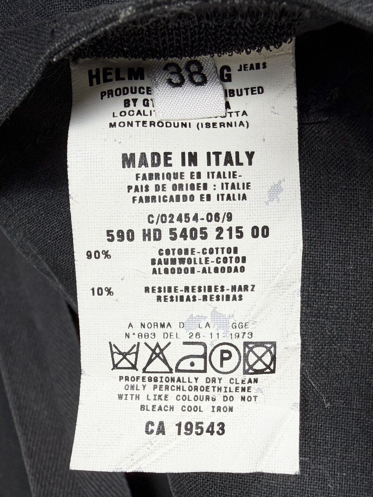 Helmut Lang AW99 Helmut Lang Vintage Cotton Bondage M69 Flak Jacket Size US S / EU 44-46 / 1 - 10 Thumbnail