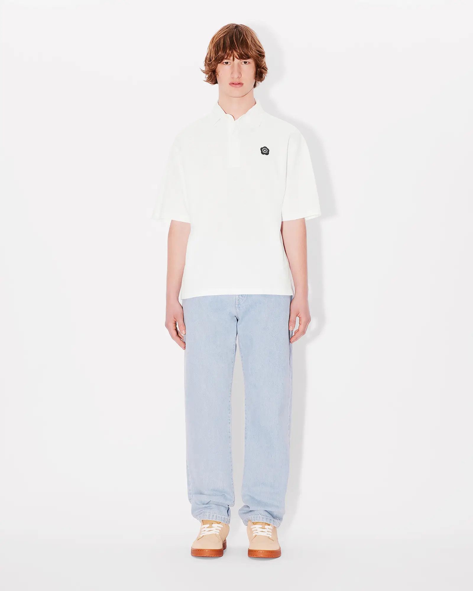 Kenzo o1s22i1n0125 Boke Flower Polo Shirt in White Size US L / EU 52-54 / 3 - 5 Thumbnail