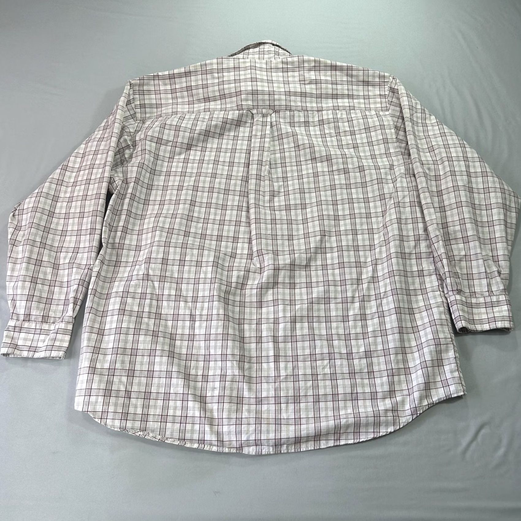 Pendleton Pendleton Shirt Mens XL White Red Plaid Button Down Long Sleeve 100% Cotton Size US XL / EU 56 / 4 - 2 Thumbnail