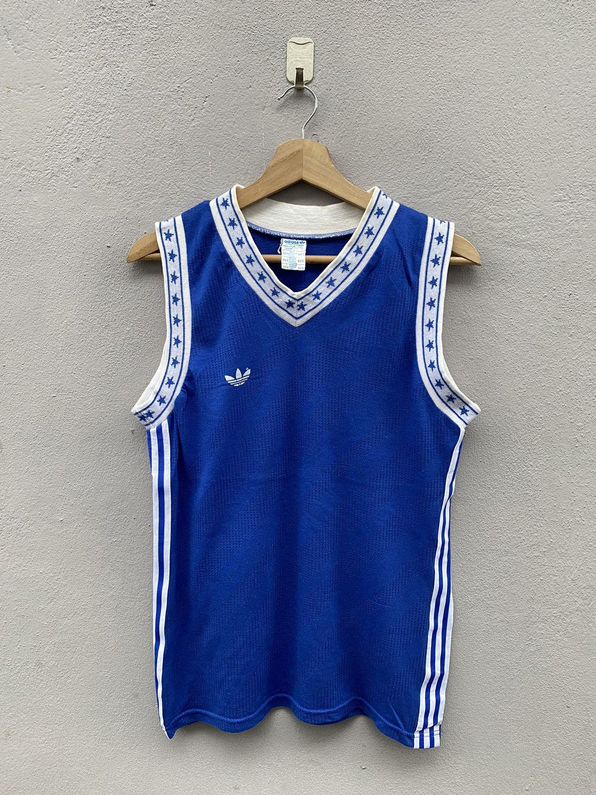 Adidas Vintage RARE 1970’s OG ADIDAS Production Ventex “France” Size US S / EU 44-46 / 1 - 2 Thumbnail