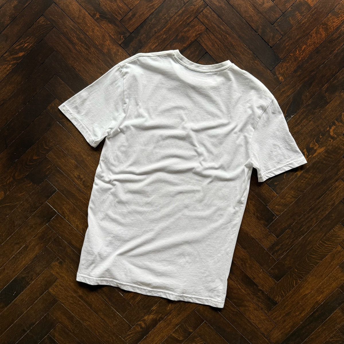 Band Tees Iron Maiden Mens White Short Sleeve Rock T-Shirt Big Print Size US XS / EU 42 / 0 - 2 Thumbnail