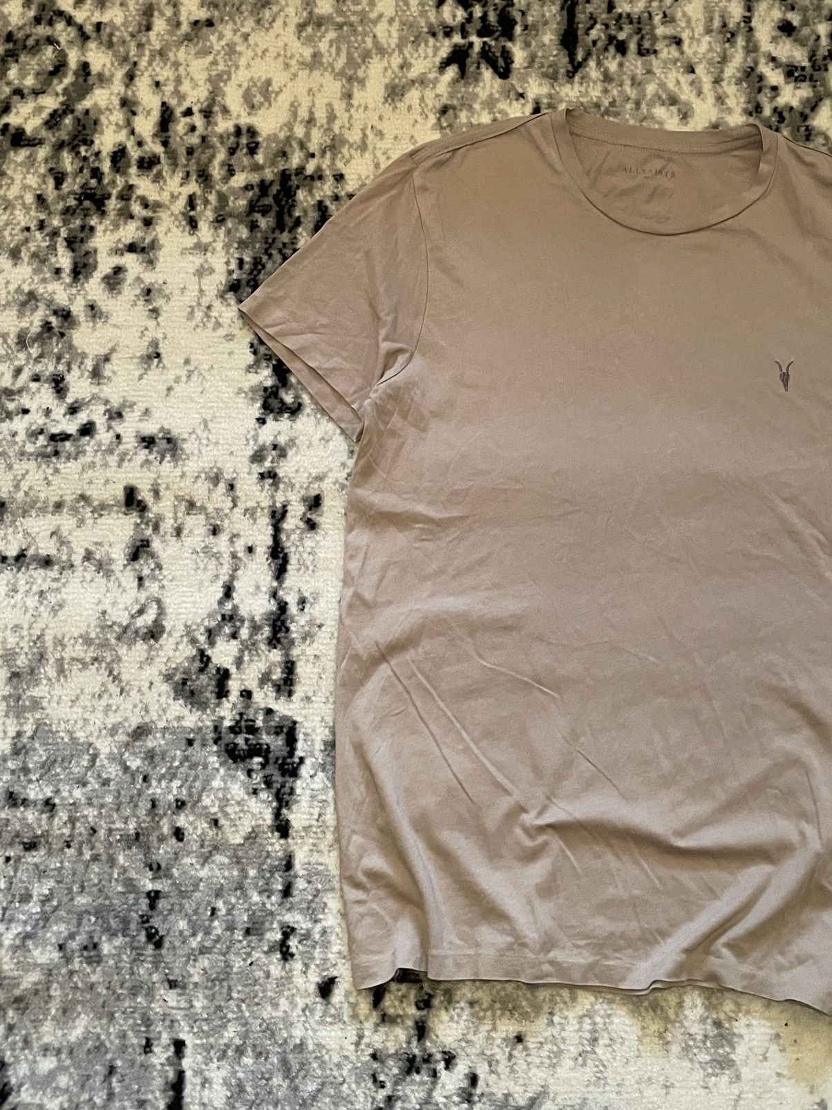 Allsaints × Vintage Allsaints Tee Vintage Streetwear Mini Logo Y2k Designer S Size US S / EU 44-46 / 1 - 3 Thumbnail