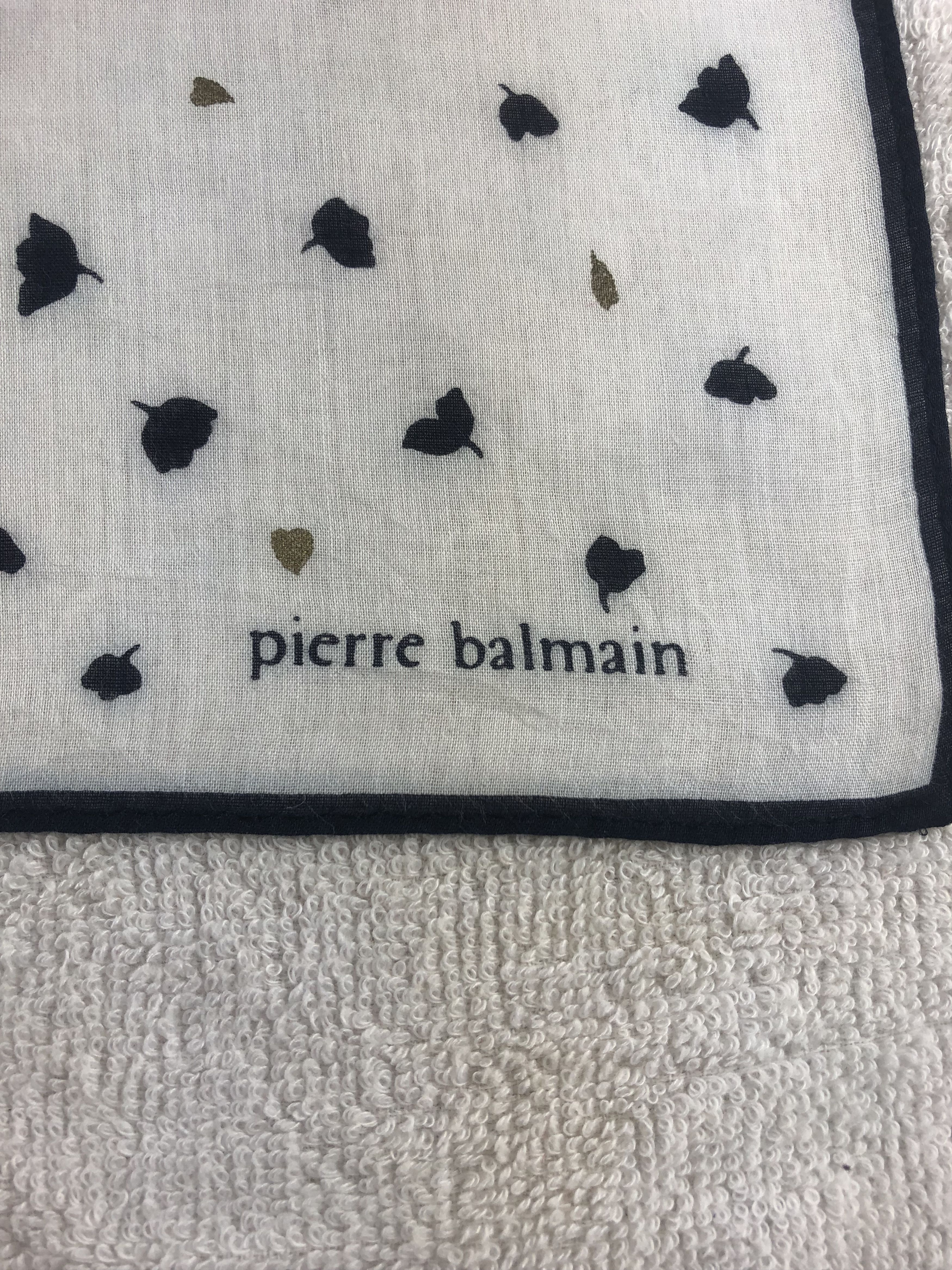 Pierre Balmain × Vintage Pierre Balmain Handkerchief / Bandana / Neckerchief Size ONE SIZE - 5 Thumbnail