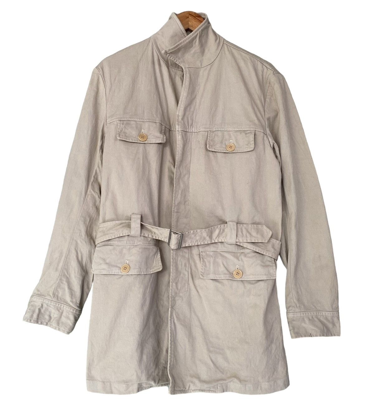 Designer KATHARINE HAMNETT LONDON Button Jacket Size US L / EU 52-54 / 3 - 1 Thumbnail