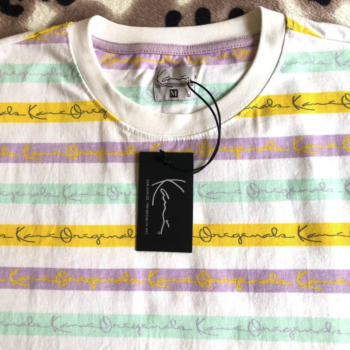 Karl Kani Karl Kani Original Logo Printed Striped Tee Size US M / EU 48-50 / 2 - 3 Thumbnail