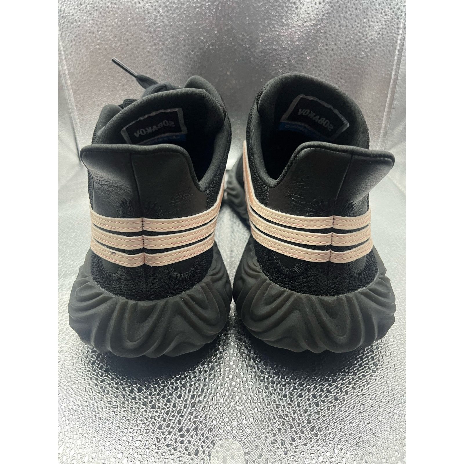 Adidas Adidas Sobakov Core Black and Chalk Coral Mens Shoes Size 10 Size US 10 / EU 43 - 6 Thumbnail