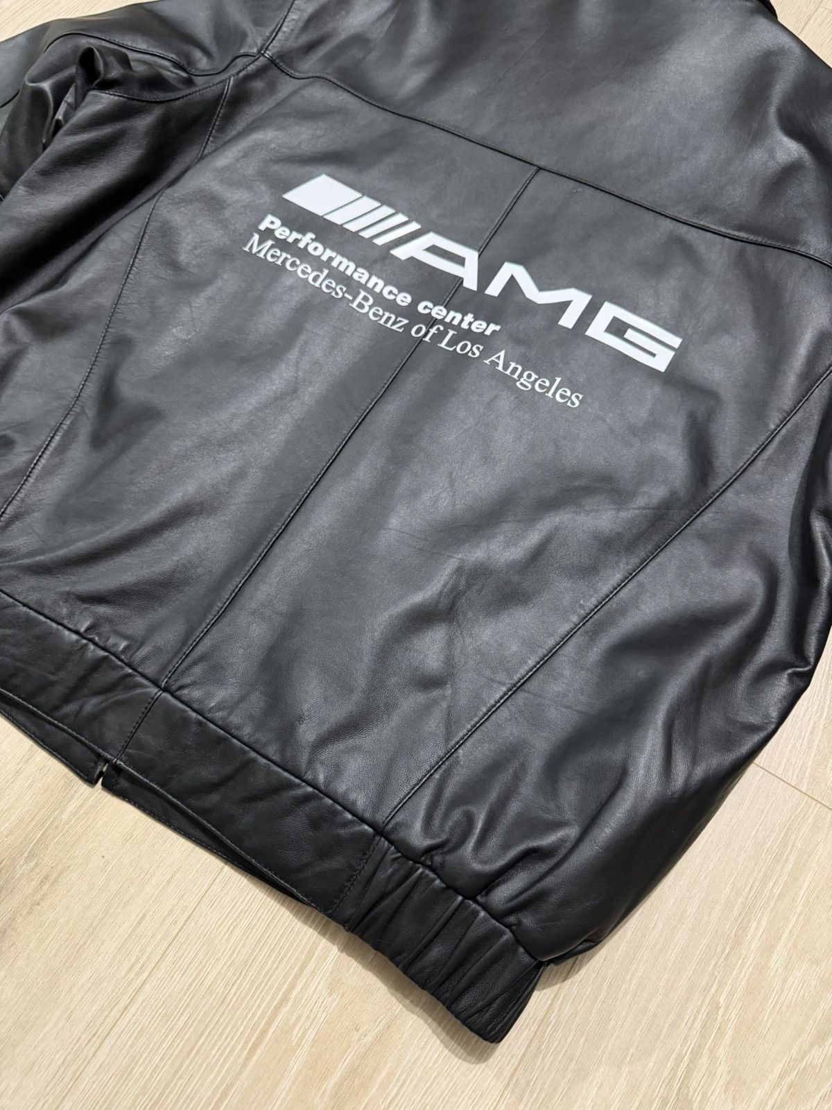 Other Vintage Mercedes Benz AMG leather jacket Size US XL / EU 56 / 4 - 3 Thumbnail