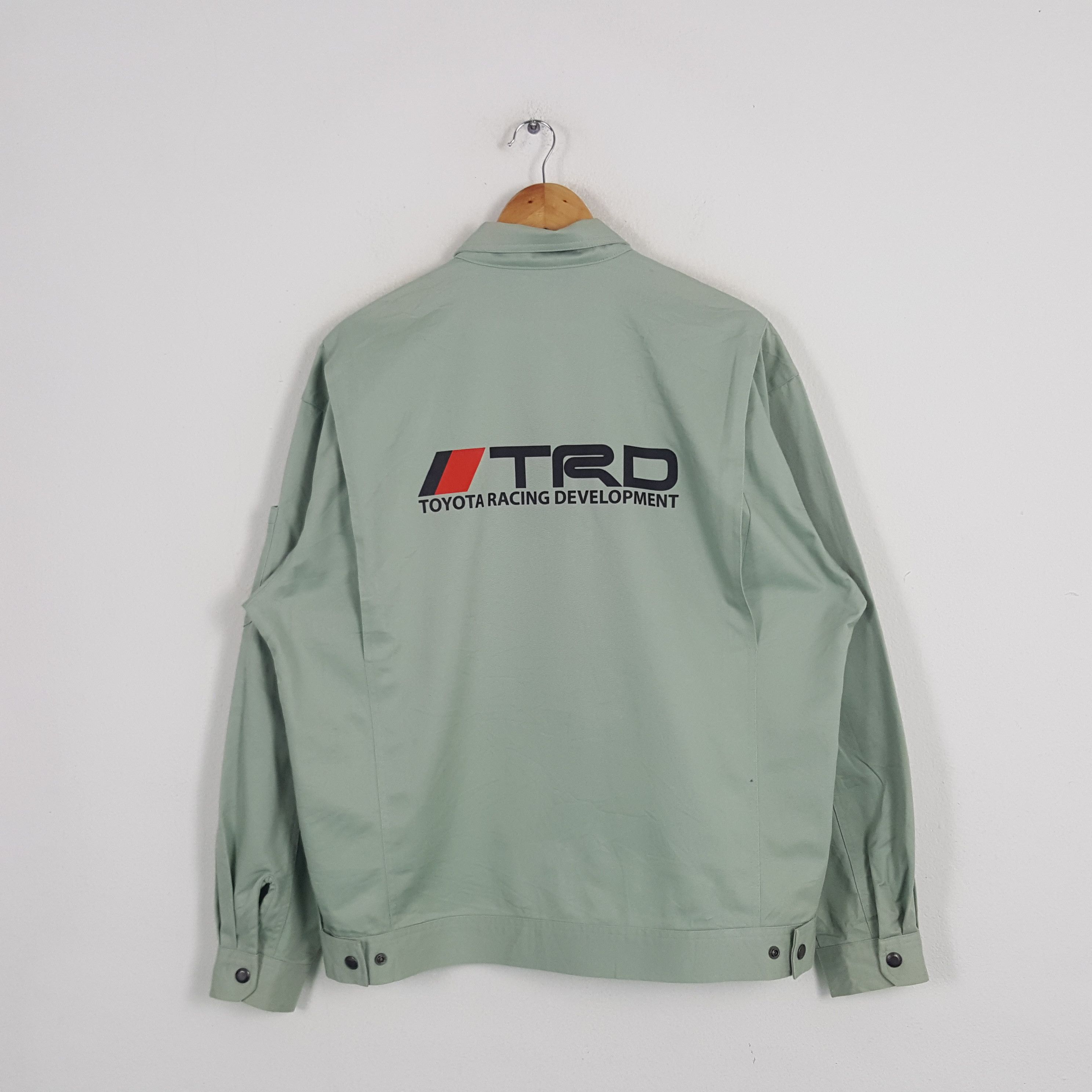Japanese Brand × Vintage Vintage Toyota Racing Development TRD Custom Art Jacket Size US XL / EU 56 / 4 - 1 Thumbnail