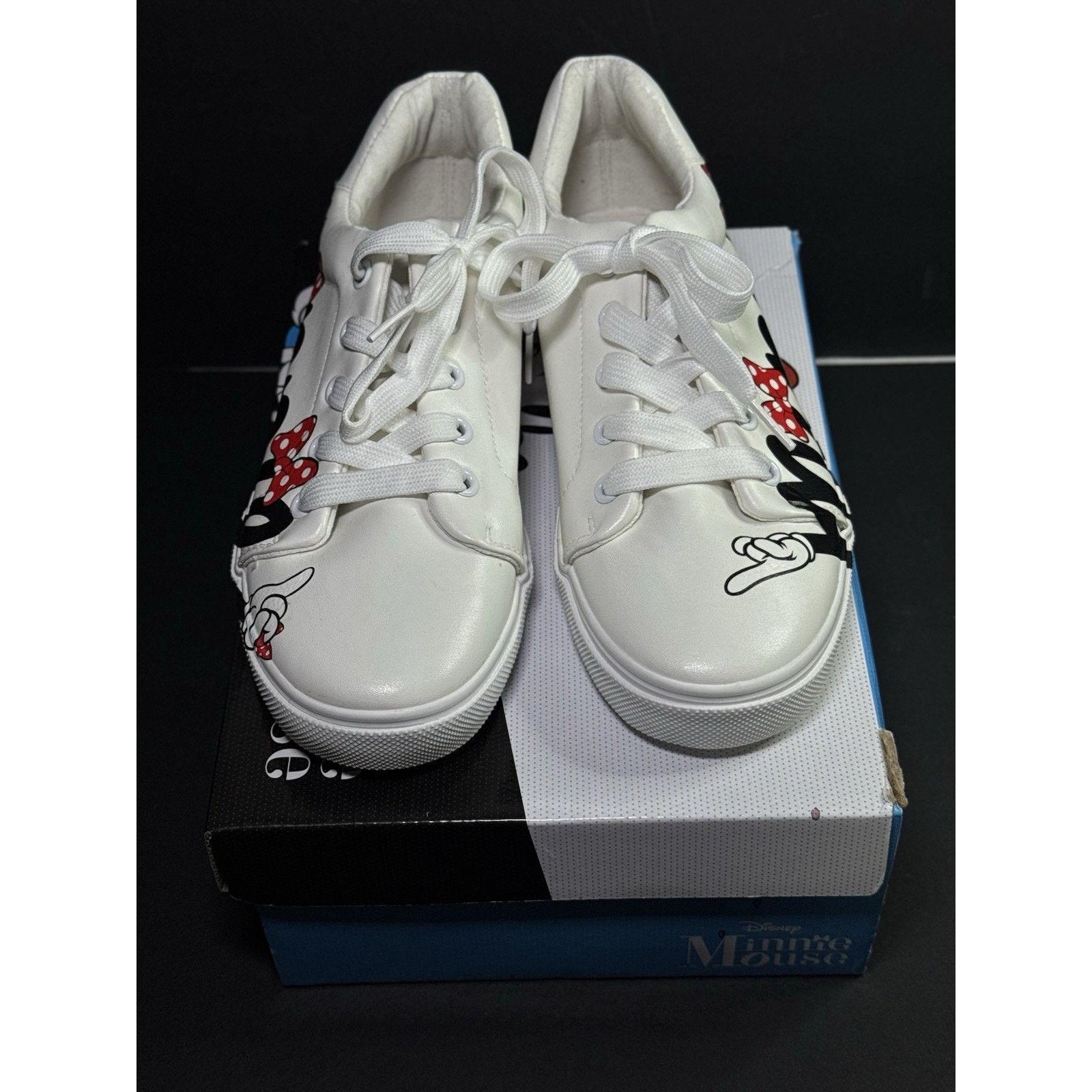 Disney Adorable Disney Minnie Mouse Casual Sneakers Kids/Girls Sz 5 Size US 5 / IT 35 - 3 Thumbnail