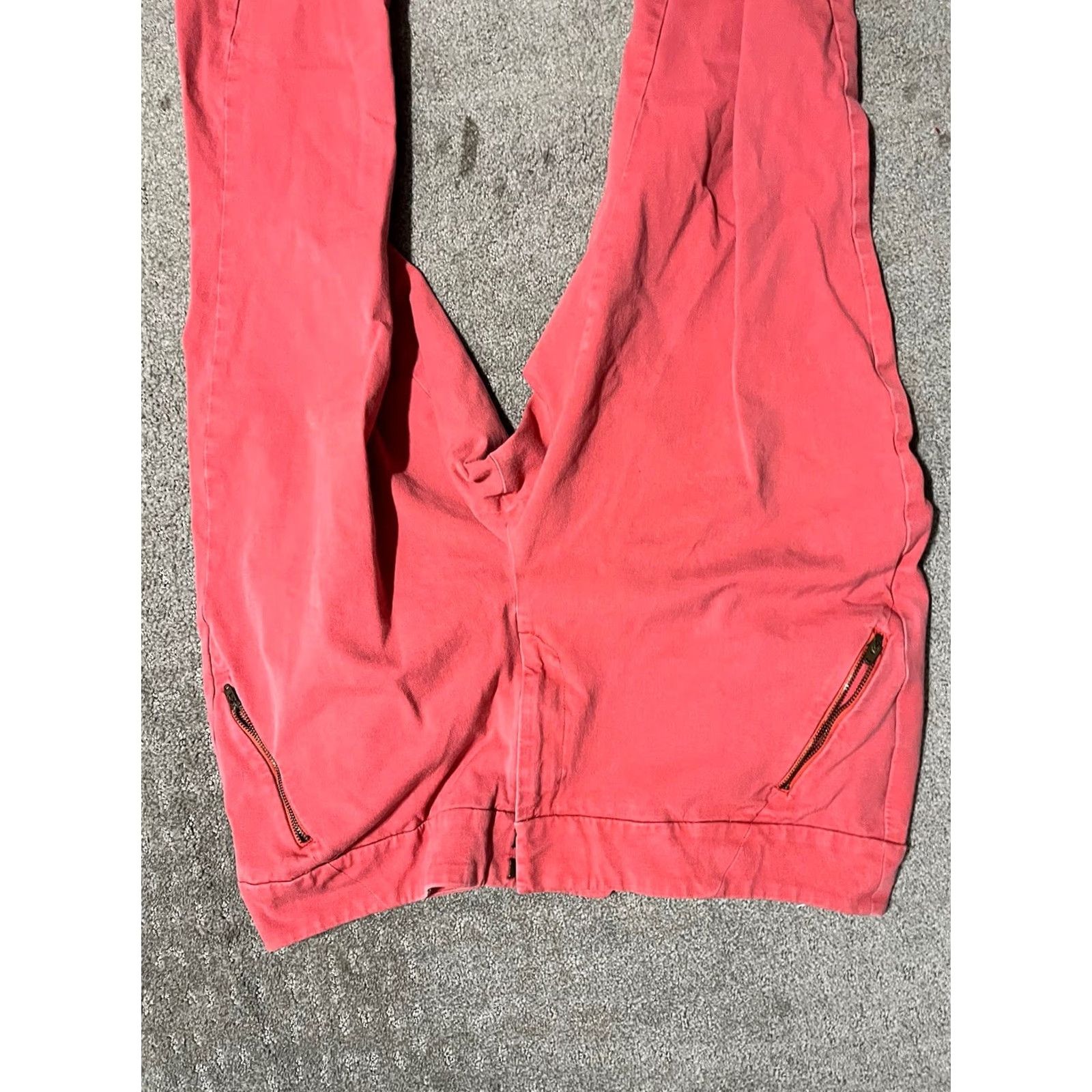 Loft VINTAGE LOFT Pink Dress Pants Curvy Skinny Ankle Women’s 16 Pockets Size 38" / US 16 / IT 52 - 2 Thumbnail