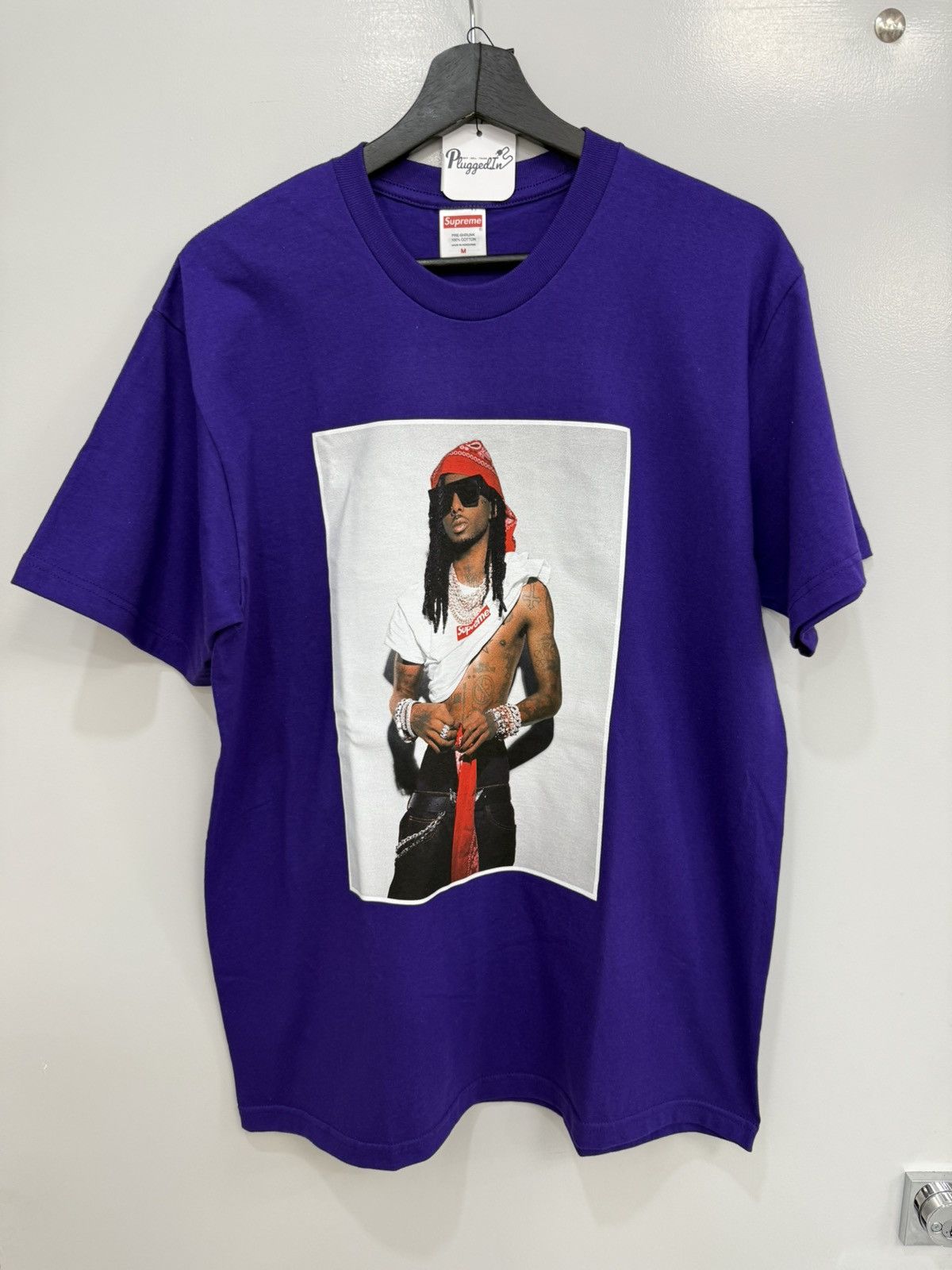 トップス supreme playboi carti tee Purple Supreme Purple Playboy Carti Shirt