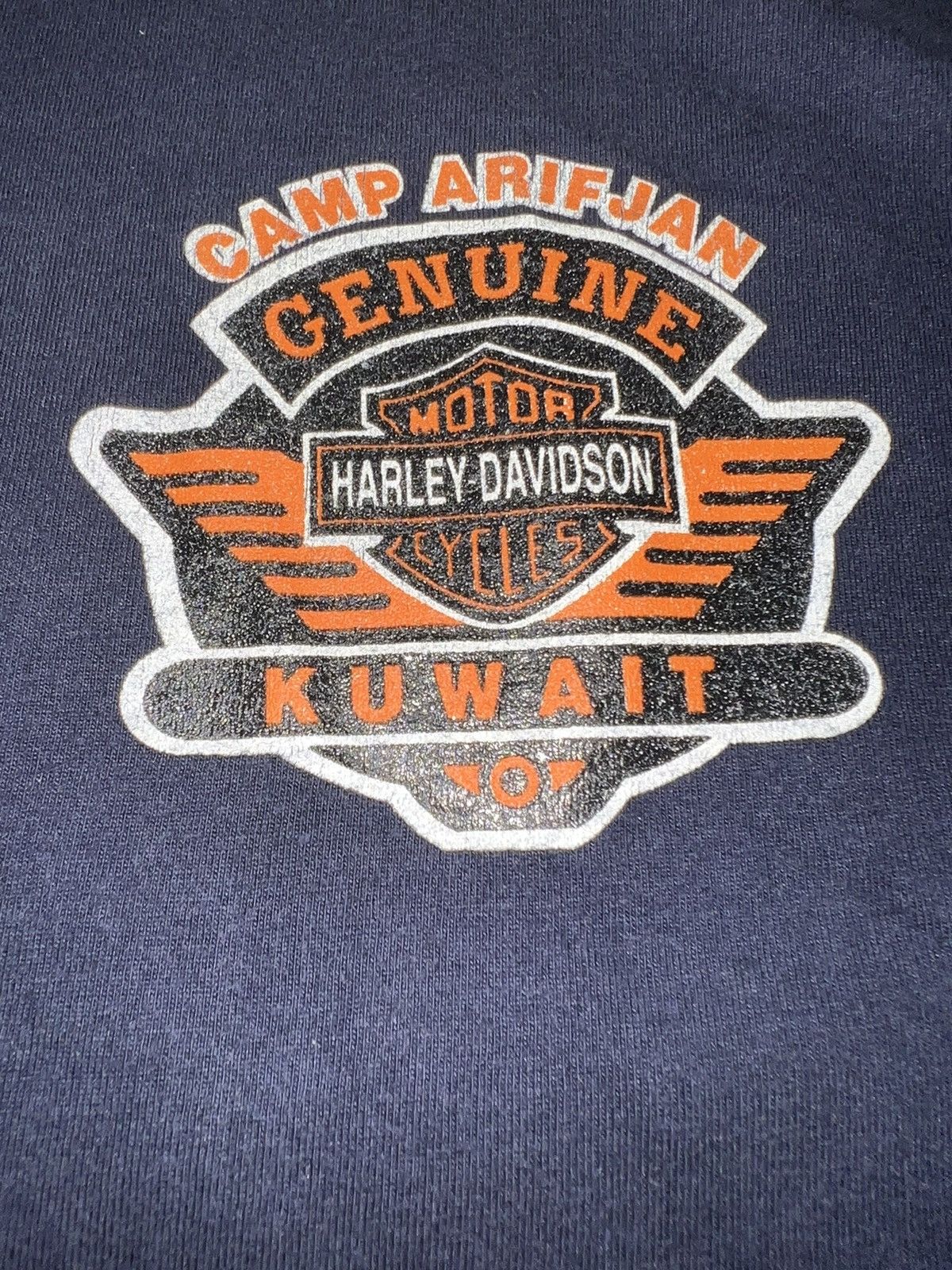 Harley Davidson × Vintage VINTAGE KUWAIT HARLEY DAVIDSON Size US L / EU 52-54 / 3 - 6 Thumbnail