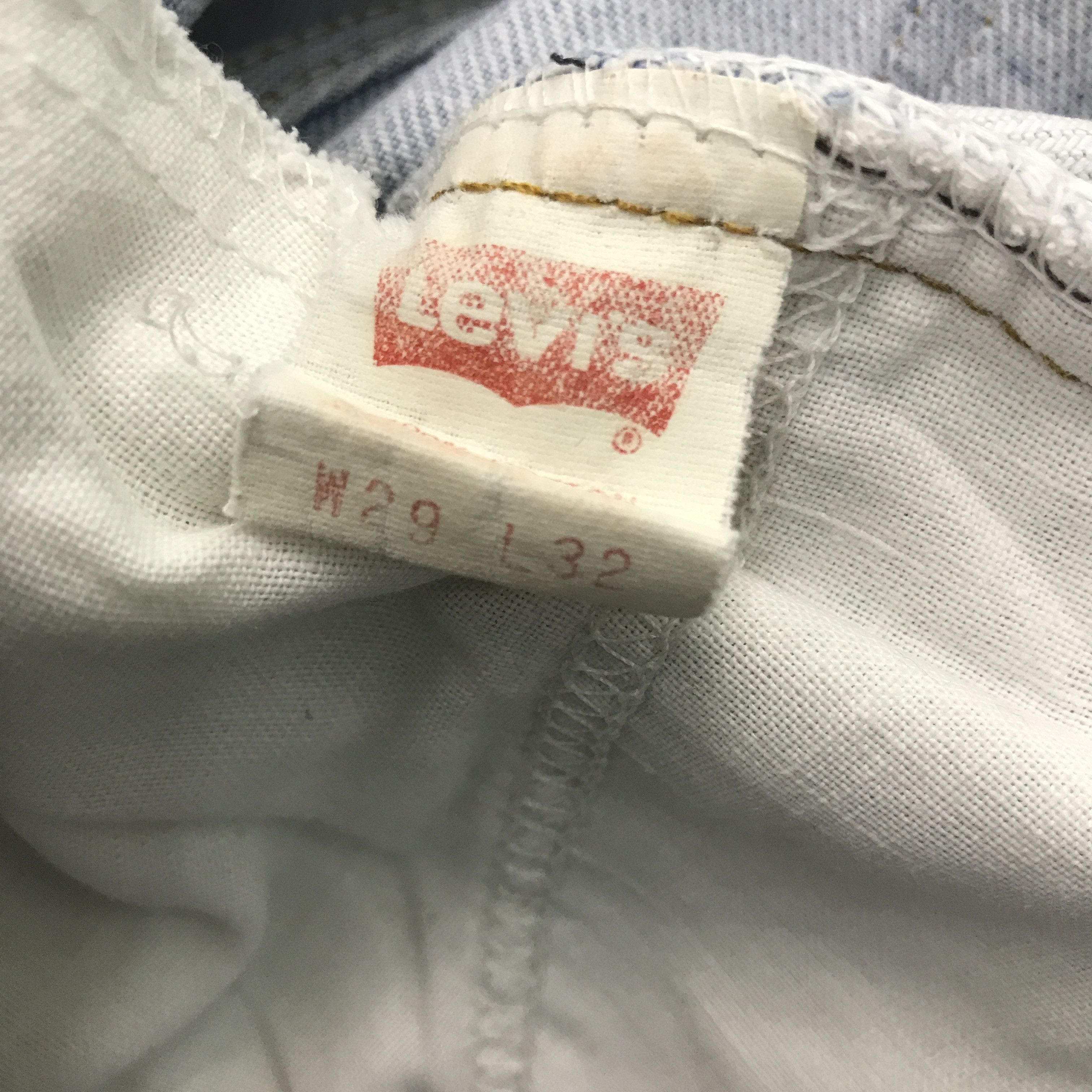 Levi's Rare Levi's Orange Tag Distressed Denim Jeans Size US 27 - 12 Thumbnail