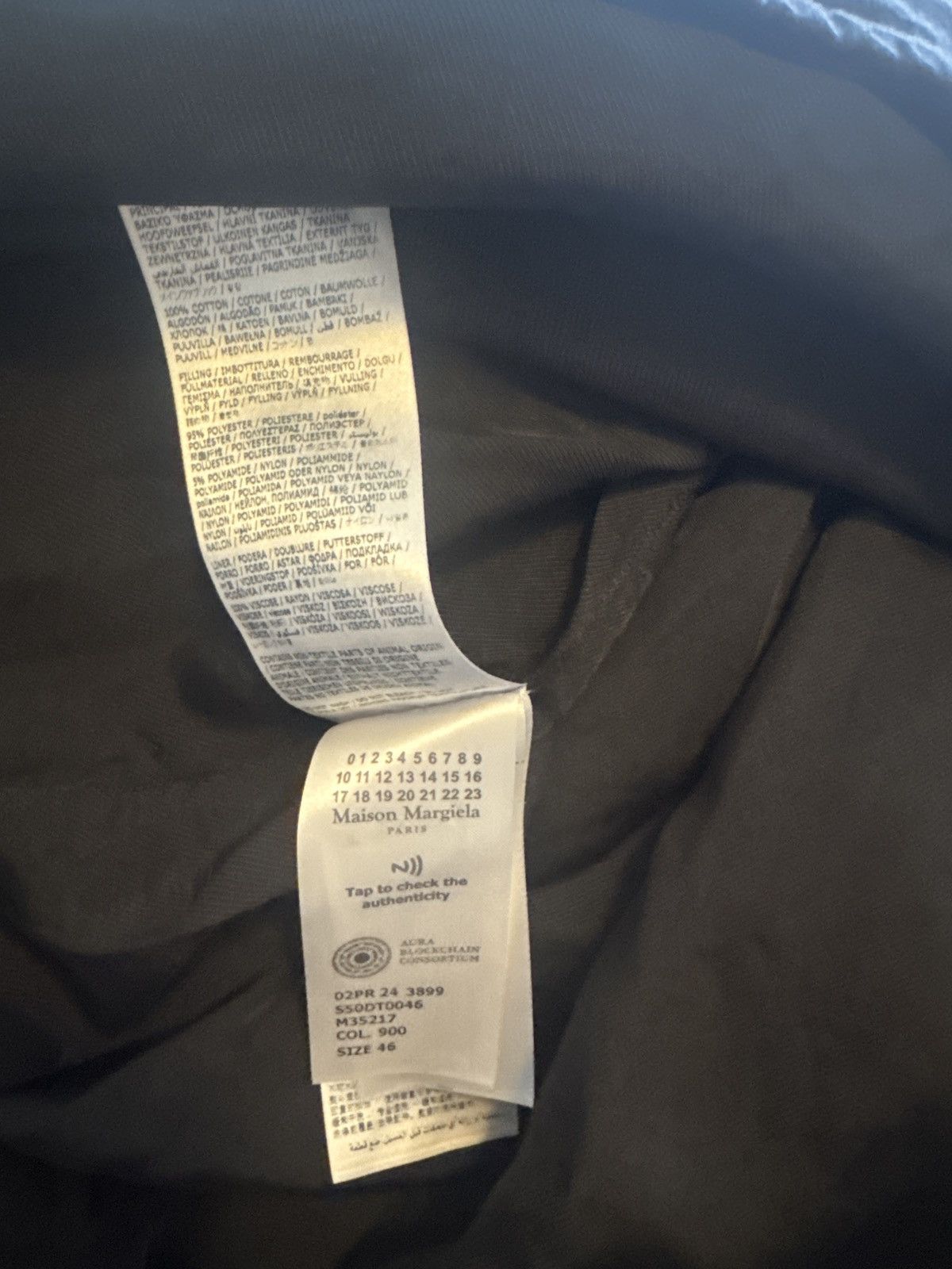 Maison Margiela Maison Margiela Oversized Black Shirt – Size 46 – New w/Tags Size US S / EU 44-46 / 1 - 10 Thumbnail