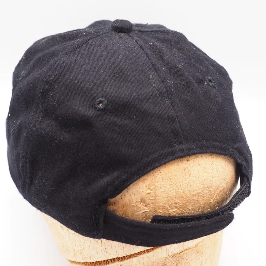 Vintage VINTAGE International Street Rodder Adjustable Strapback Baseball Hat Cap Mens Adults Black 1990s Street Rodder Baseball Cap Size ONE SIZE - 2 Thumbnail