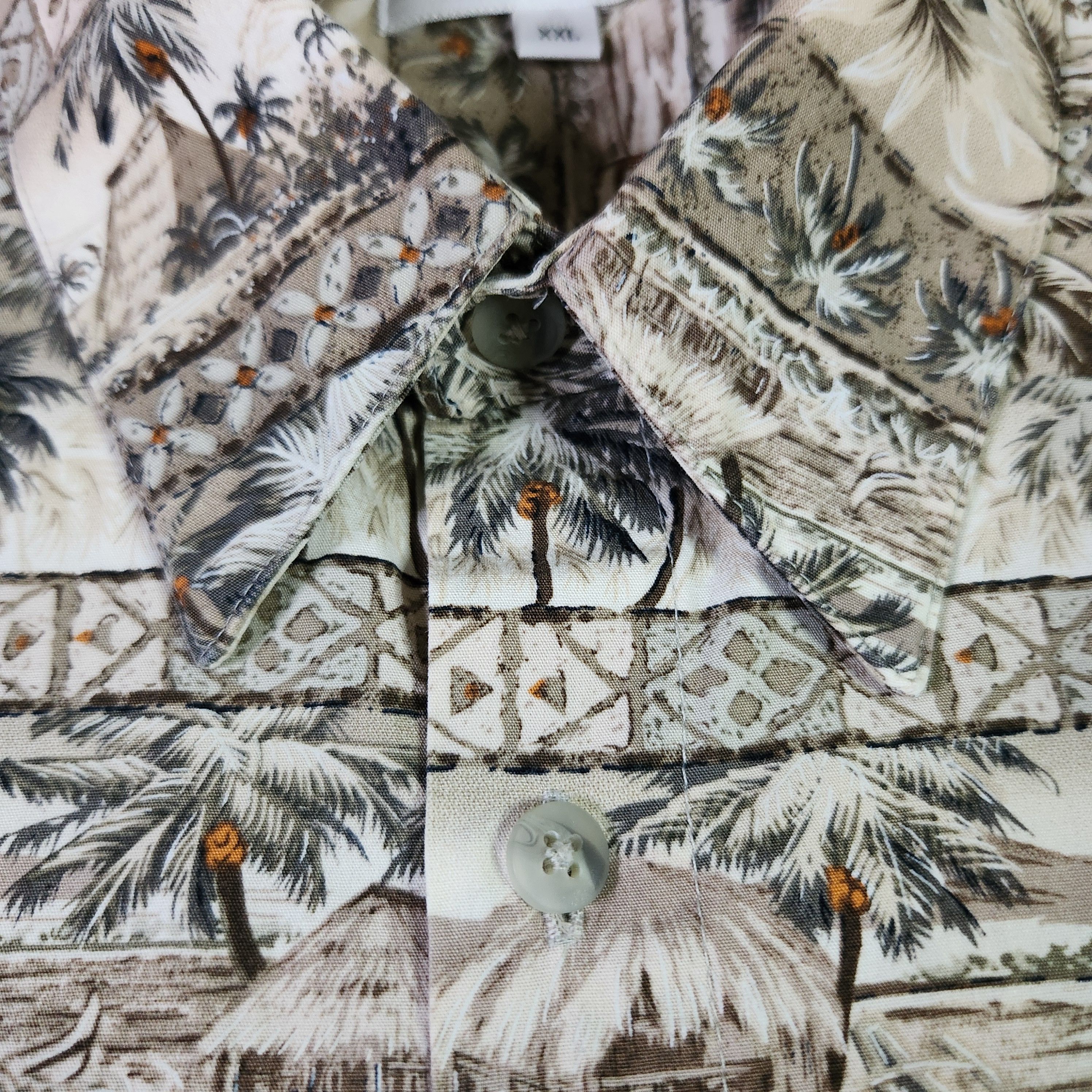Pierre Cardin Pierre Cardin VINTAGE Hawaiian Shirt XXL Floral Short Sleeve Size US XXL / EU 58 / 5 - 4 Thumbnail