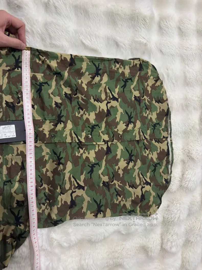 Saint Laurent Paris Saint Laurent Paris Original Camouflage Shirt Size XS / US 0-2 / IT 36-38 - 8 Thumbnail