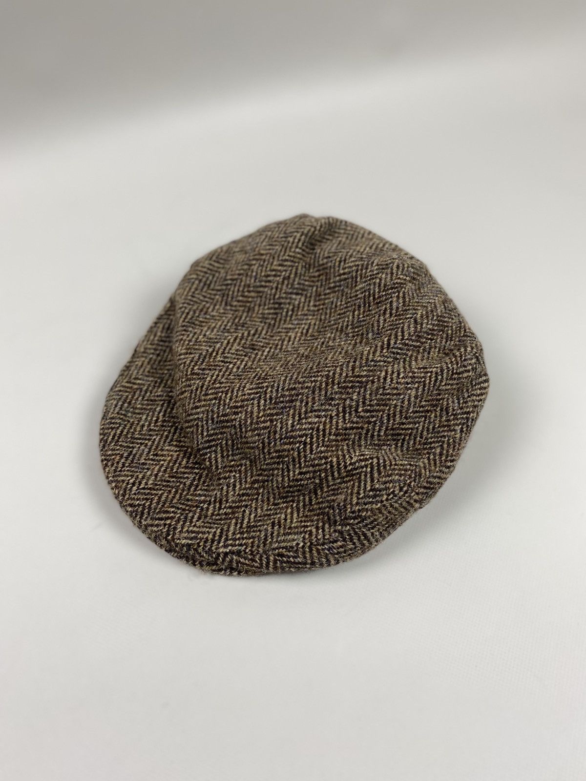 Harris Tweed × Vintage Harris Tweed vintage herringbone wool flat cap size M Size ONE SIZE - 3 Thumbnail
