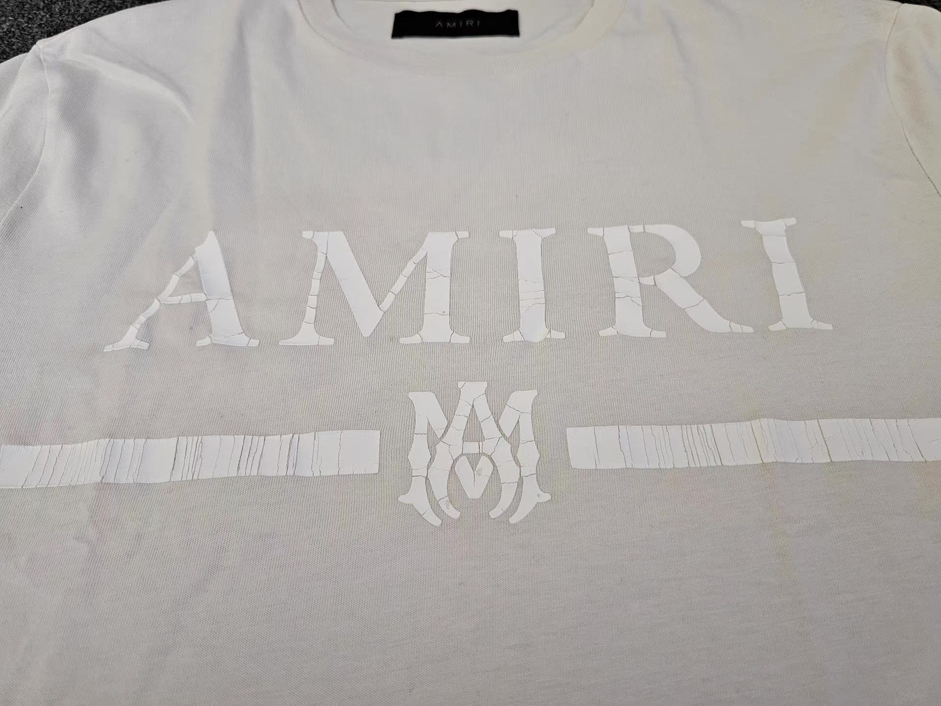 Amiri Amiri Beige Short Sleeve T-shirt Size US M / EU 48-50 / 2 - 4 Thumbnail