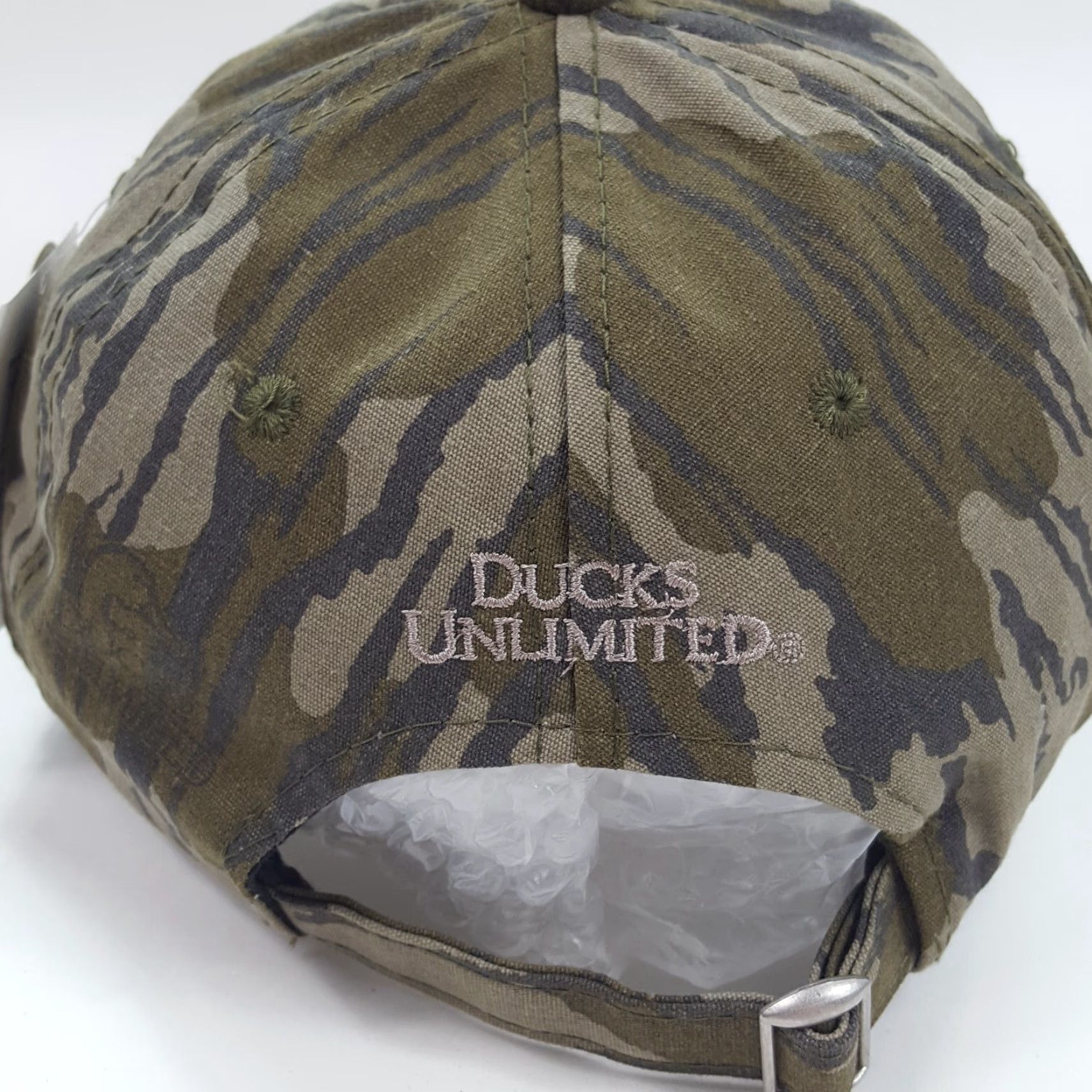 Etro VINTAGE Ducks Unlimited Camo Snapback Hat Adjustable Camouflage Baseball Cap Retro 90s Mens Size ONE SIZE - 6 Thumbnail
