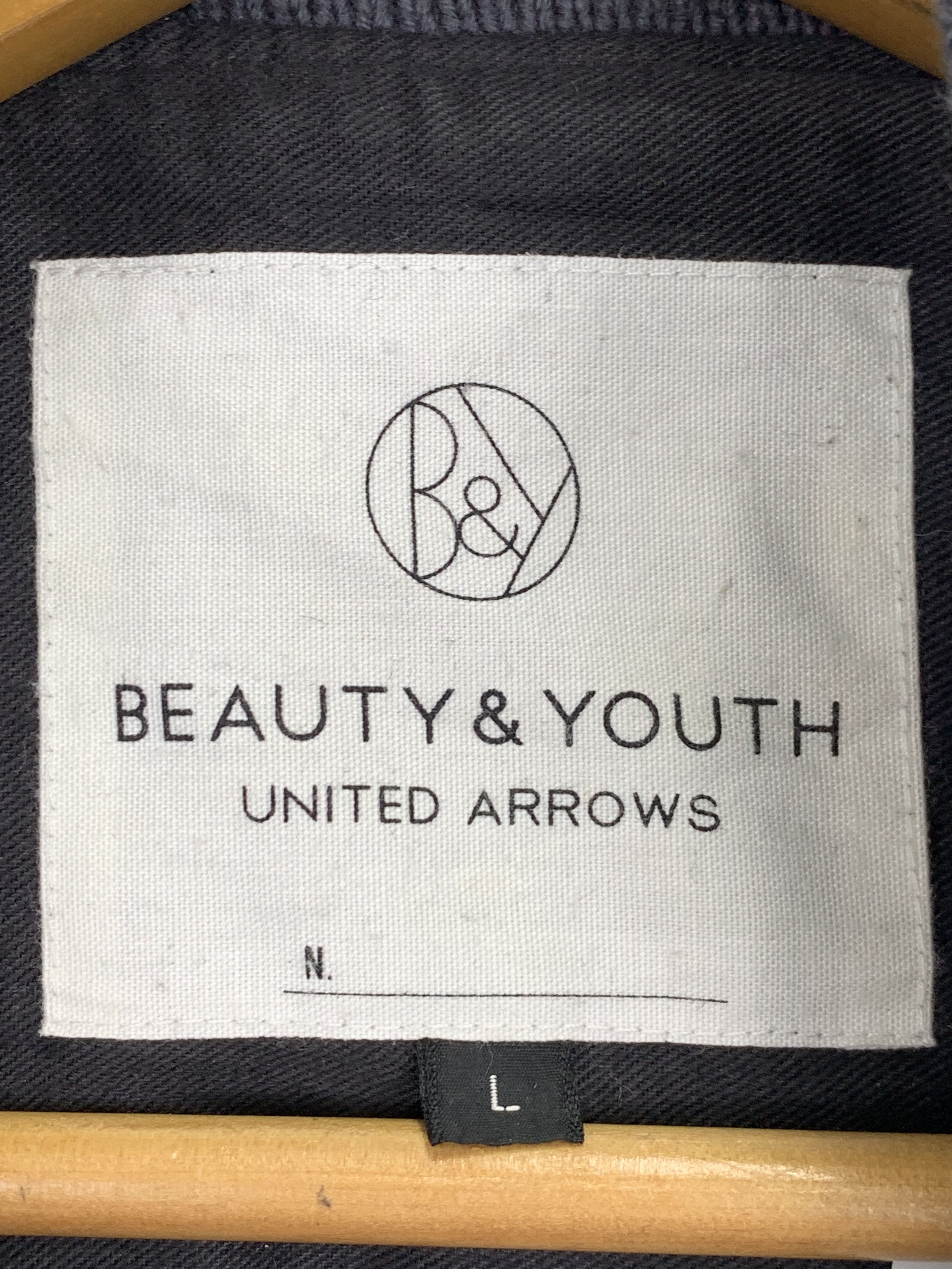 BEAUTY&YOUTH Vintage Beauty & Youth Wool Varsity Jacket V0480 Size US L / EU 52-54 / 3 - 5 Thumbnail