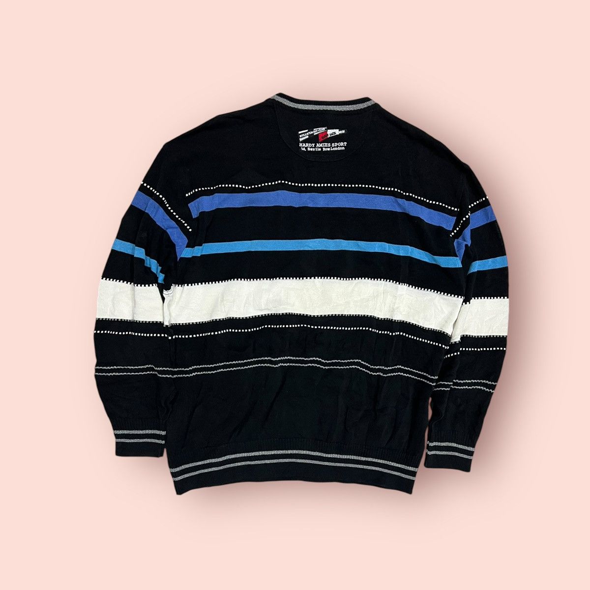 Designer × Hardy Amies VINTAGE HARDY AMIES SPORT PULLOVER SWEATER Size US L / EU 52-54 / 3 - 13 Thumbnail