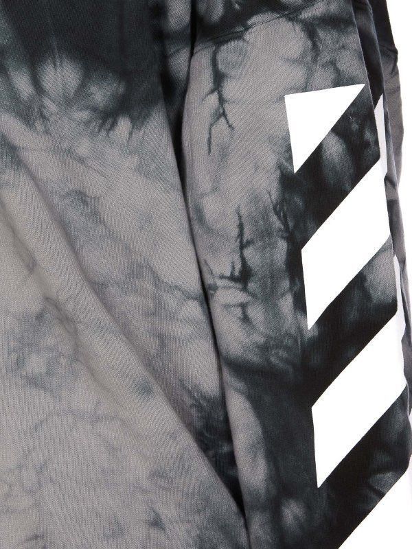 Off-White o1in1s0225 Q:1 /Diag Arrow Tie Dye Skate Crewneck Multicolor Size US XL / EU 56 / 4 - 4 Thumbnail