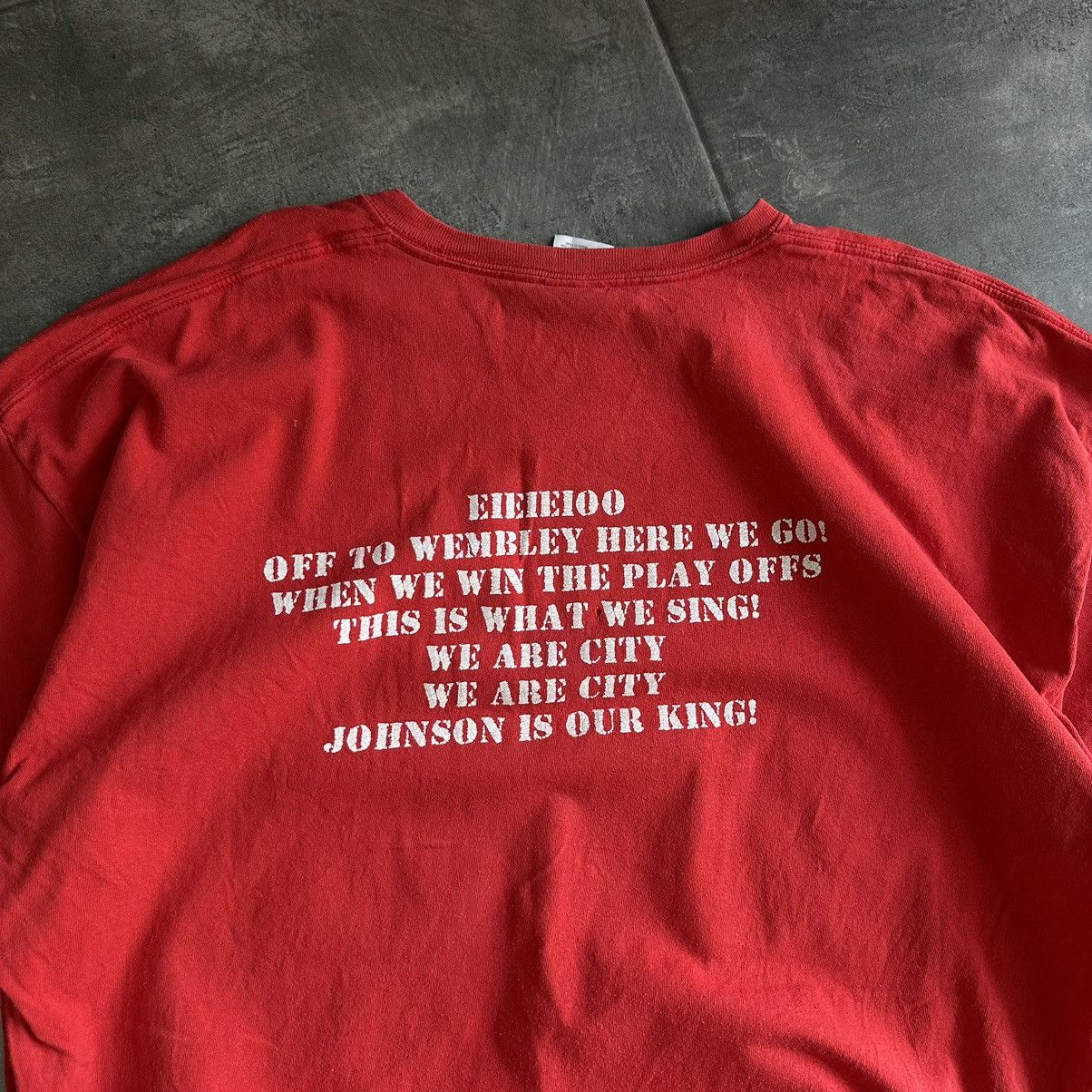Japanese Brand × Vintage Vintage Bristol City FC T-shirts Red and White Army Y2K 00s Size US XXL / EU 58 / 5 - 11 Thumbnail
