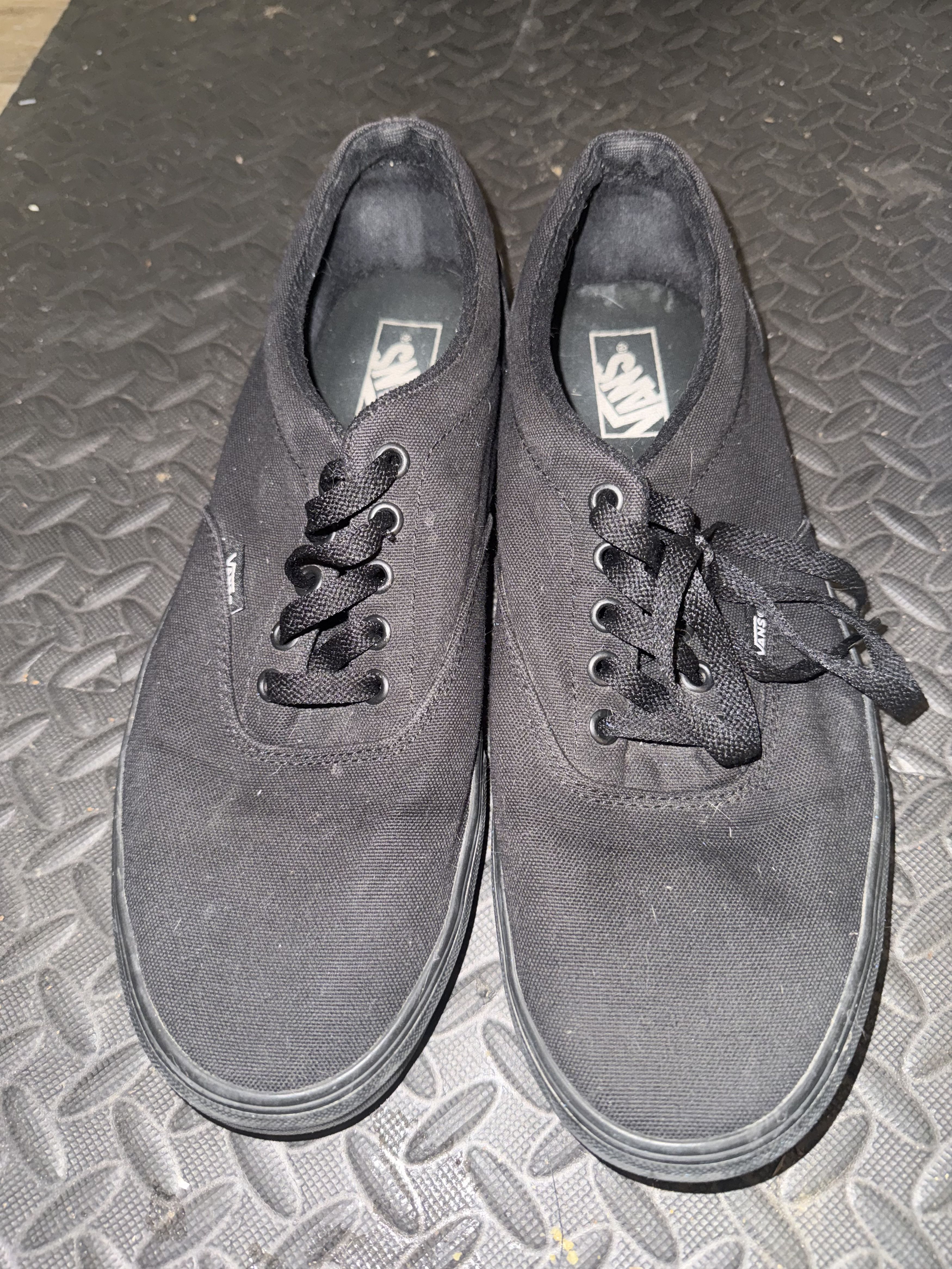 Vans Black Vans Size US 12 / EU 45 - 1 Thumbnail