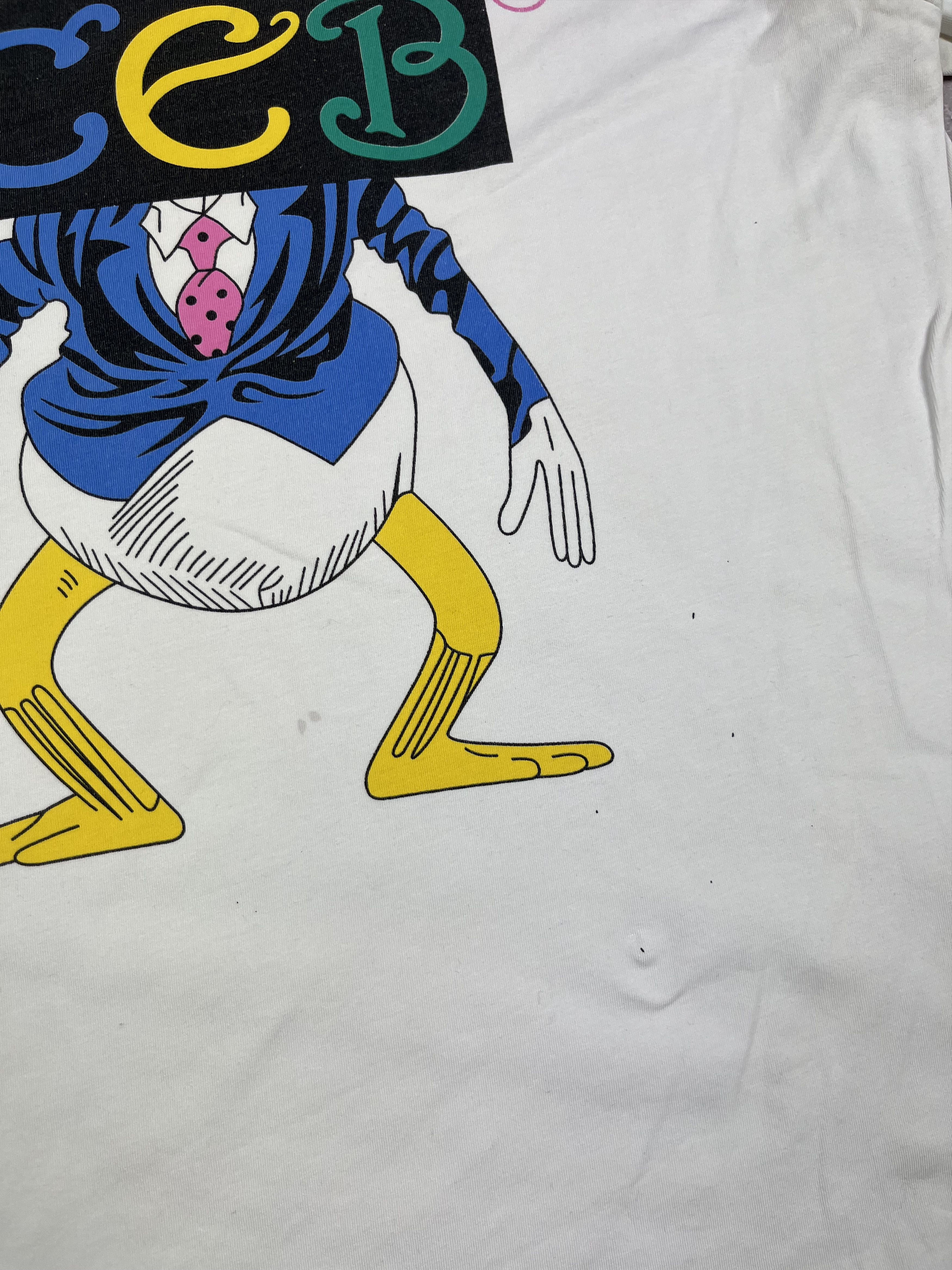 Iceberg Vintage ICEBERG Cartoon Graphic Duck ICE B T-Shirt XXL Size US XXL / EU 58 / 5 - 3 Thumbnail