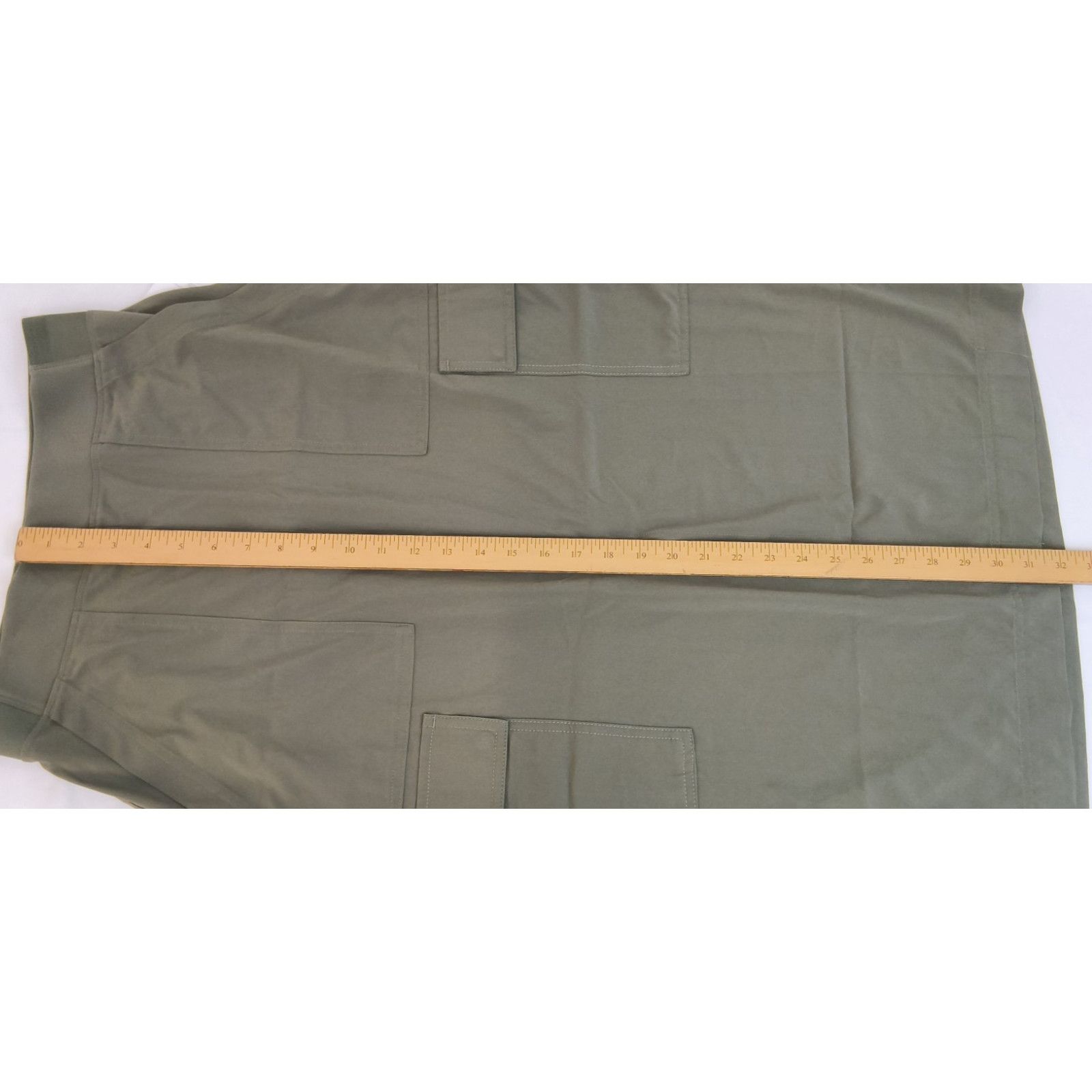 Athleta Athleta Brooklyn Heights Cargo Skirt sz 4 Green Midi NWT Size 27" / US 4 / IT 40 - 15 Thumbnail