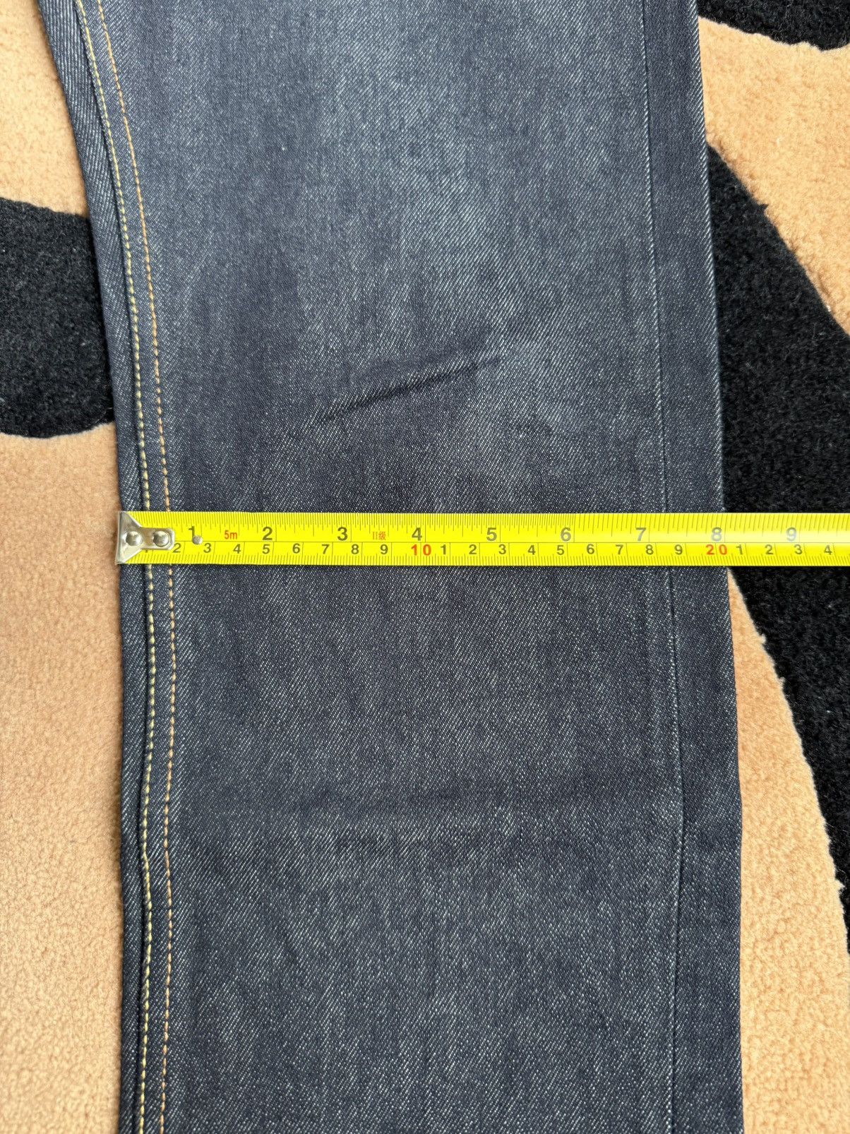 Evisu × Japanese Brand × Vintage evisu white daicock style denim jeans size：30x34 Size US 30 / EU 46 - 11 Thumbnail
