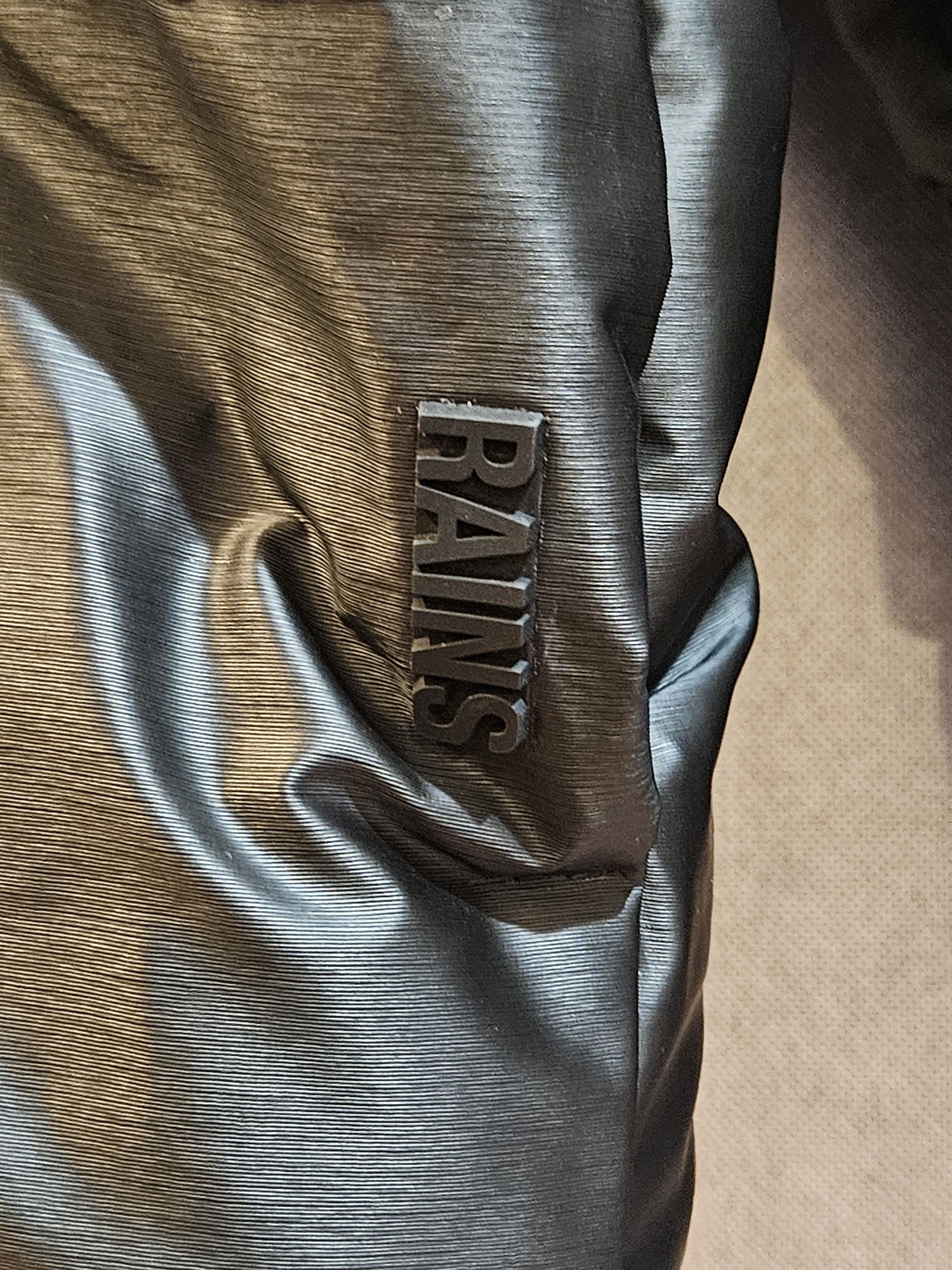 Rains Black Bator Puffer Jacket Size US L / EU 52-54 / 3 - 5 Thumbnail