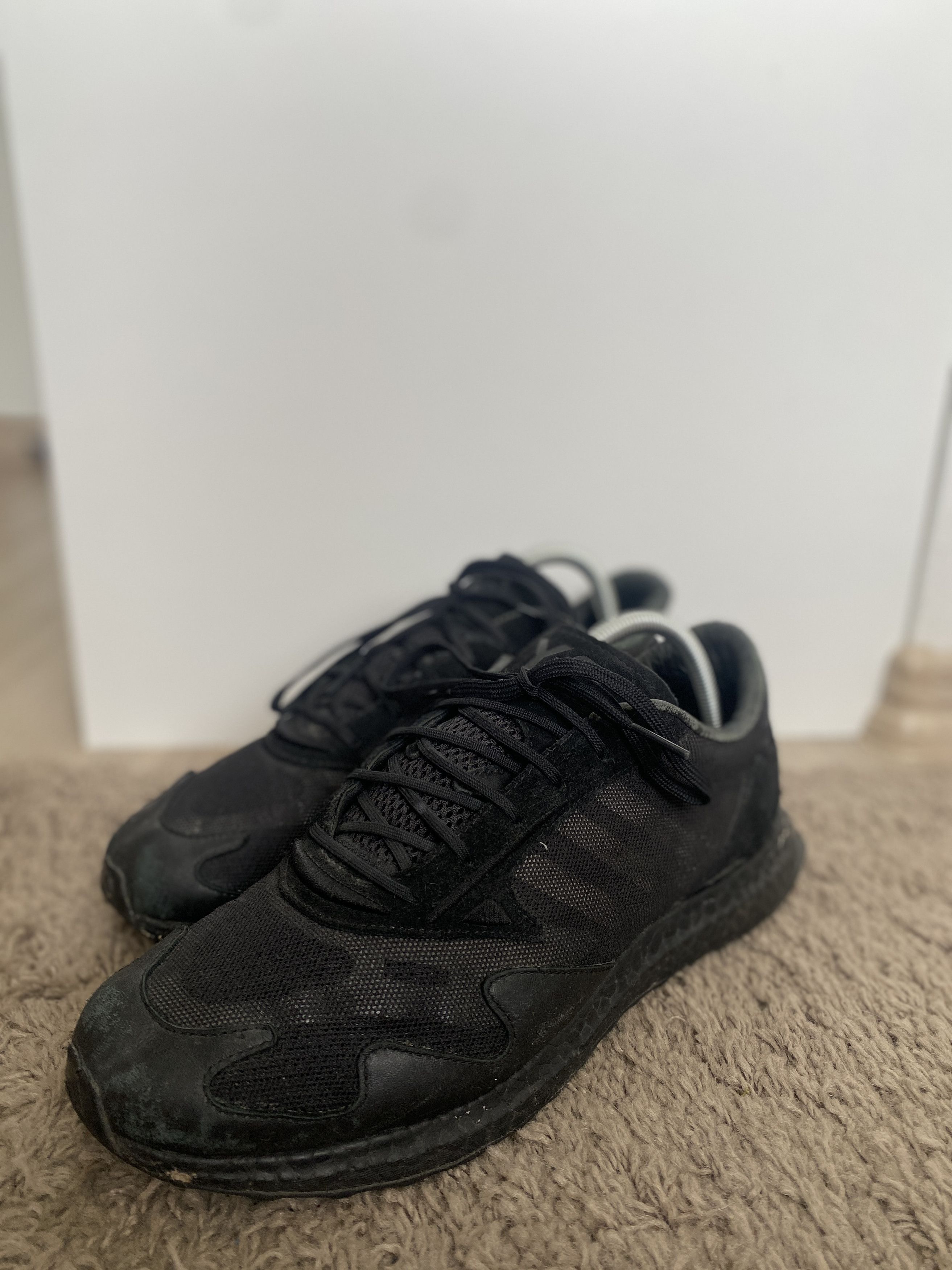 Adidas Y-3 Yohji Yamamoto Rhisu Run Triple Black sneakers