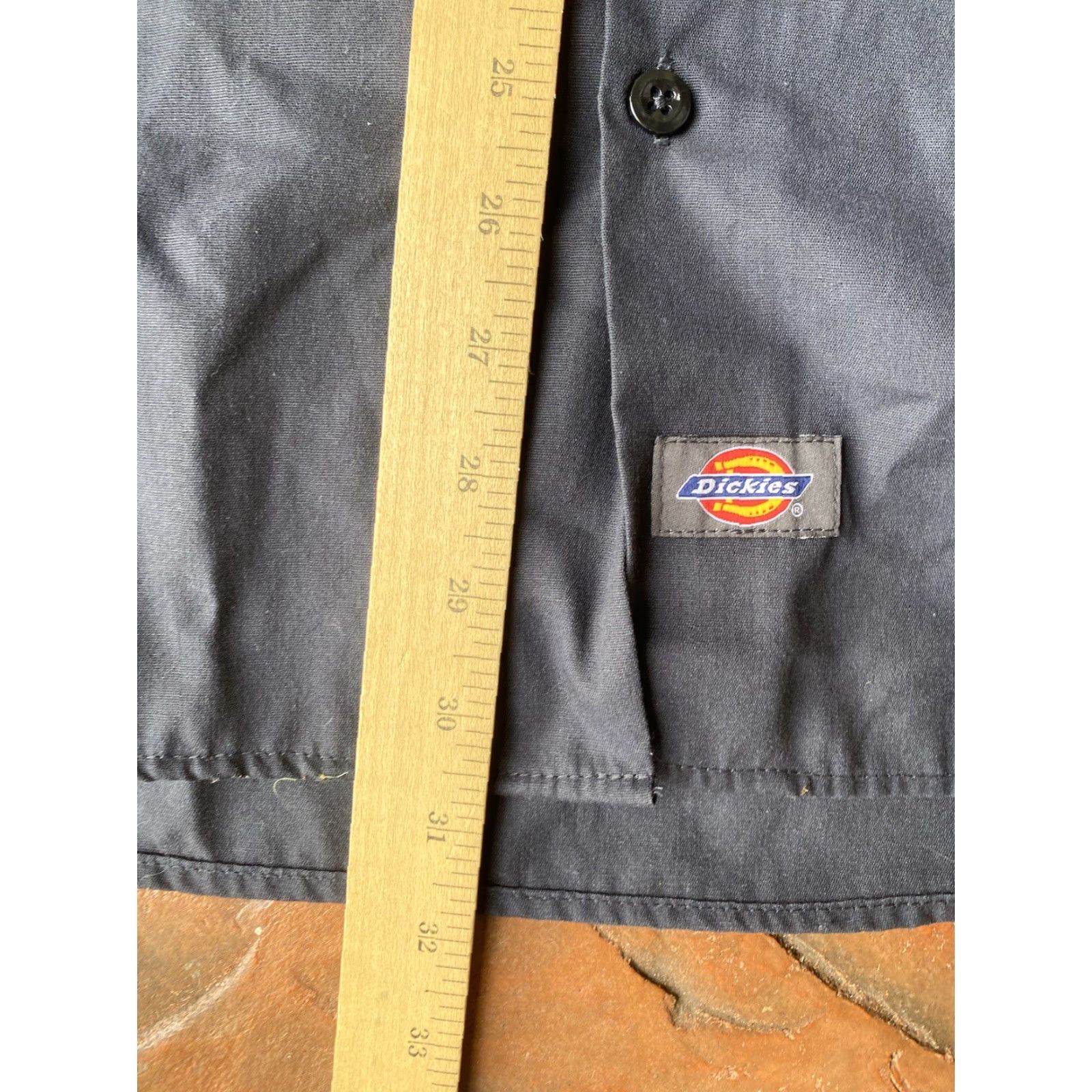 Dickies Dickies Shirt Button-Up Work Y2K Biker Mechanic Grunge Hiphop XL Blue Size US XL / EU 56 / 4 - 6 Thumbnail