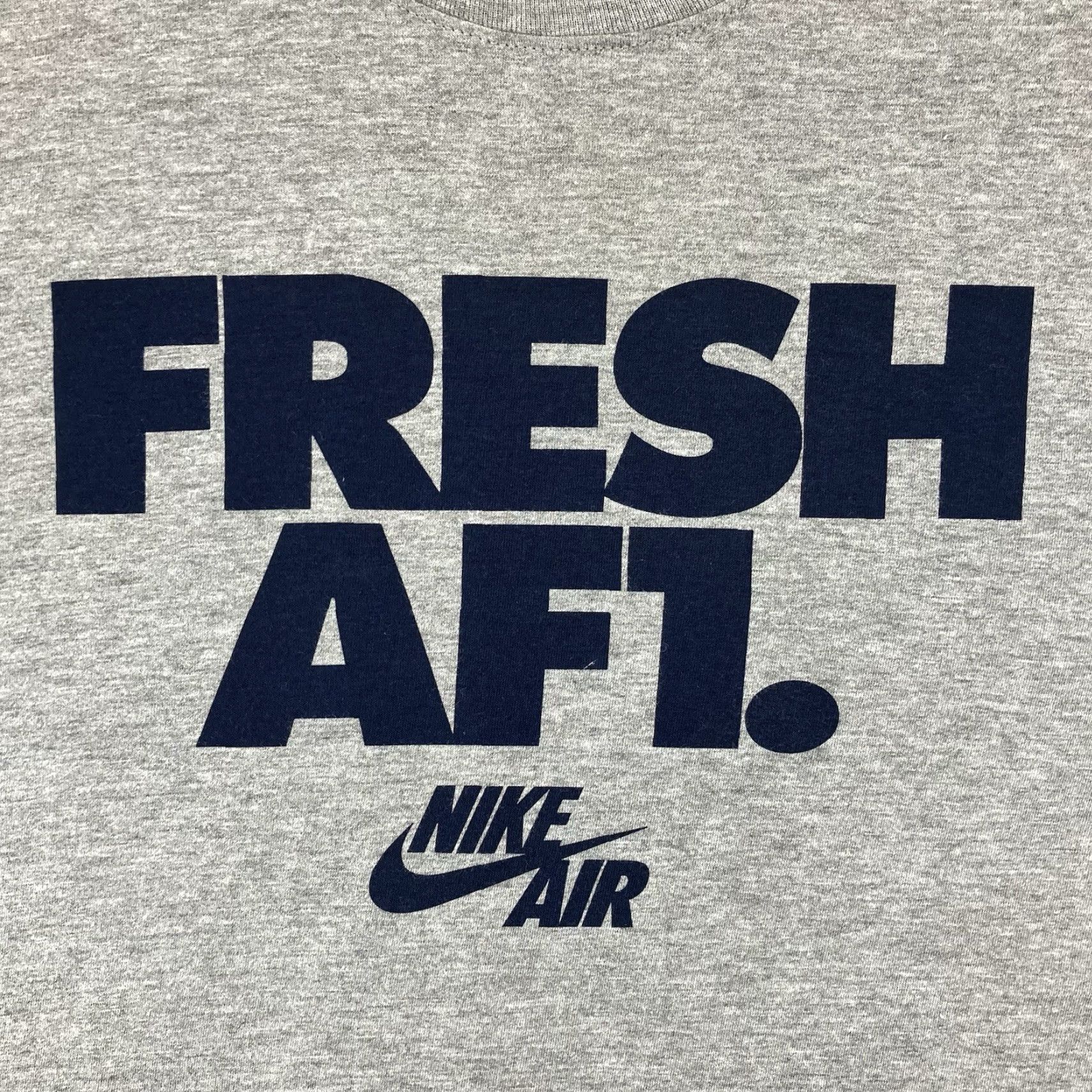 Nike Nike Shirt Mens Medium Gray AF1 Air Force 1 Short Sleeve T-Shirt Lightweight Graphic Print Crew Neck Regular Fit Size US M / EU 48-50 / 2 - 3 Thumbnail