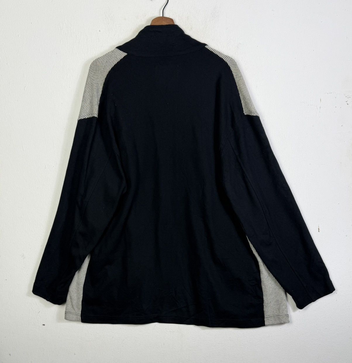 Yohji Yamamoto LQ Yohjiyamamoto Two Tone Jacket - Open Front Size US XXL / EU 58 / 5 - 6 Thumbnail