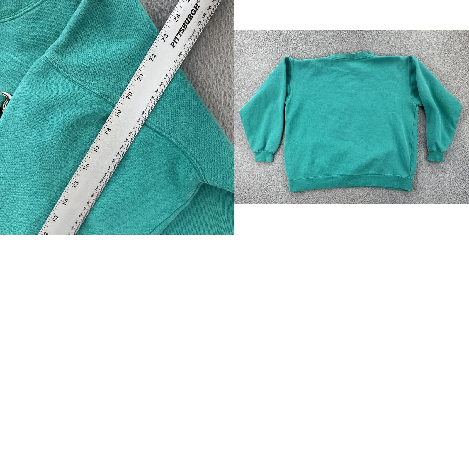 Vintage VINTAGE Men Large Green Crew Neck Sweatshirt Embroidered 90s Cayman Oceans Dive Size US L / EU 52-54 / 3 - 10 Thumbnail