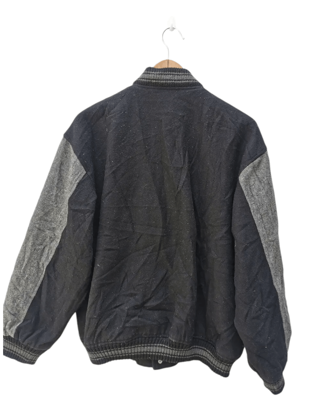 Japanese Brand × Vintage Vintage Offense Club Varsity Jacket Size US XL / EU 56 / 4 - 4 Thumbnail