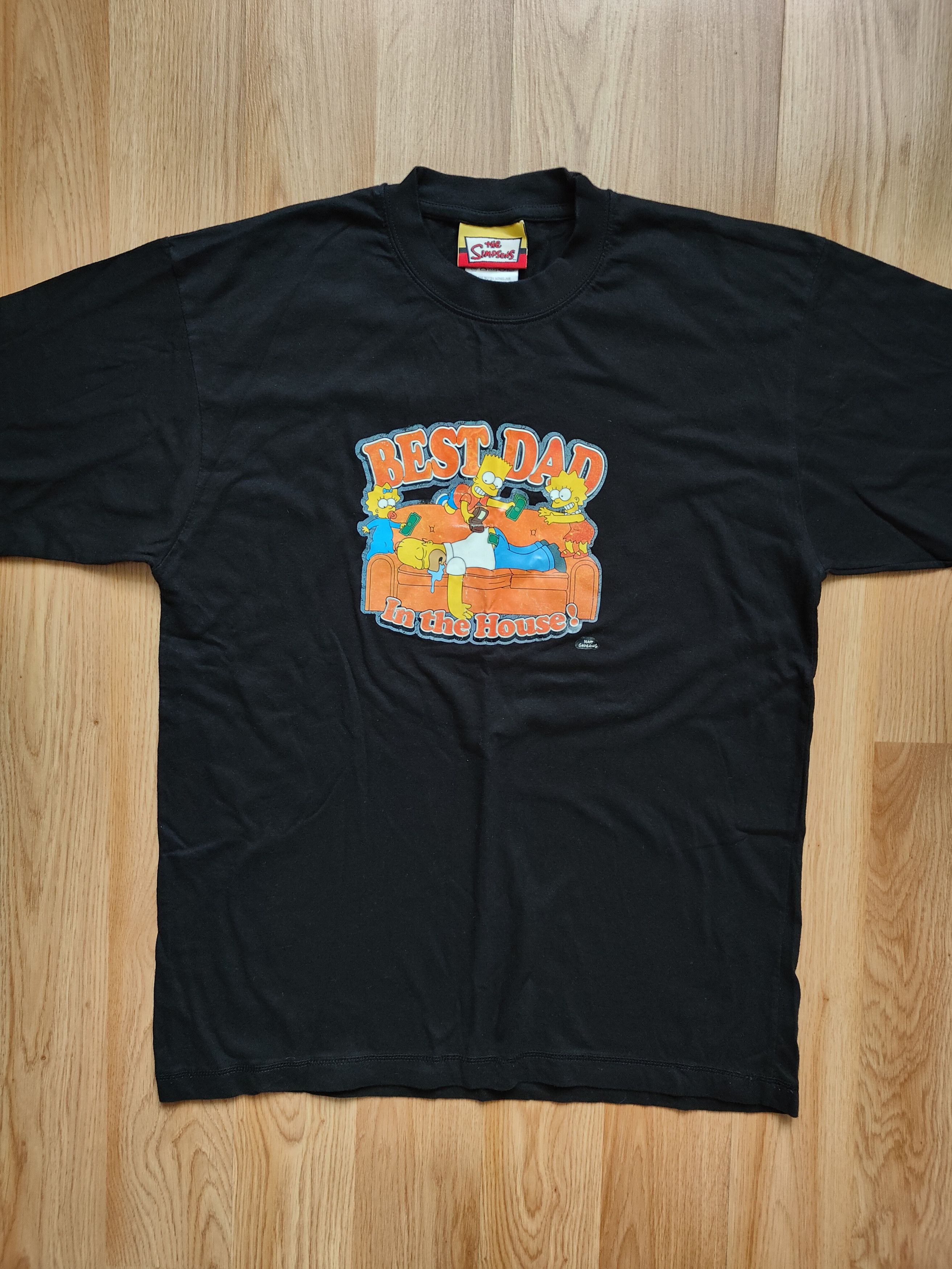 Fox Brothers × The Simpsons × Vintage Vintage The Simpsons 2006 T-shirt (Best Dad In The House) Size US S / EU 44-46 / 1 - 8 Thumbnail