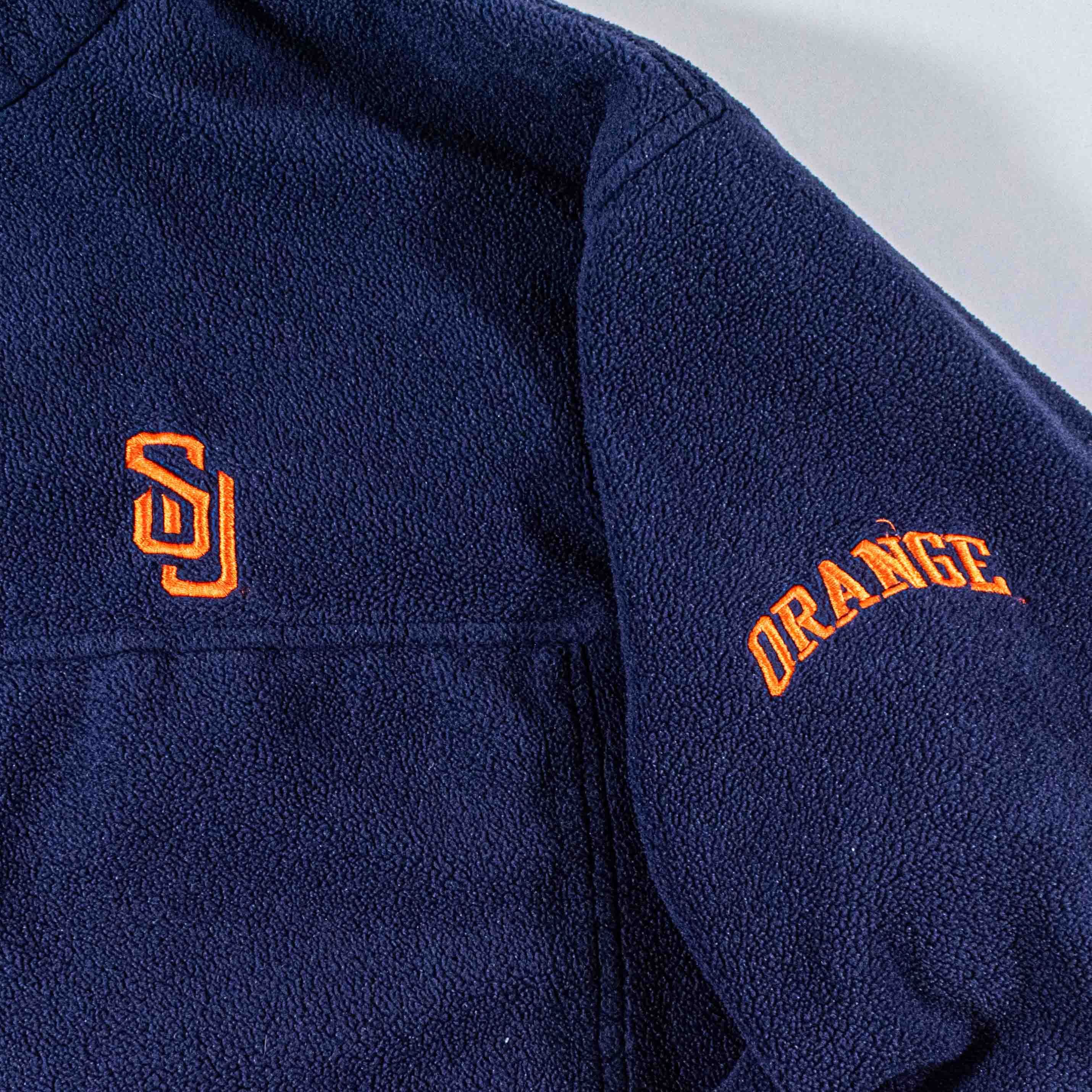 Pro Player Vintage Syracuse Orangemen Pro Player Fleece Jacket Y2K NCAA Size US XL / EU 56 / 4 - 5 Thumbnail