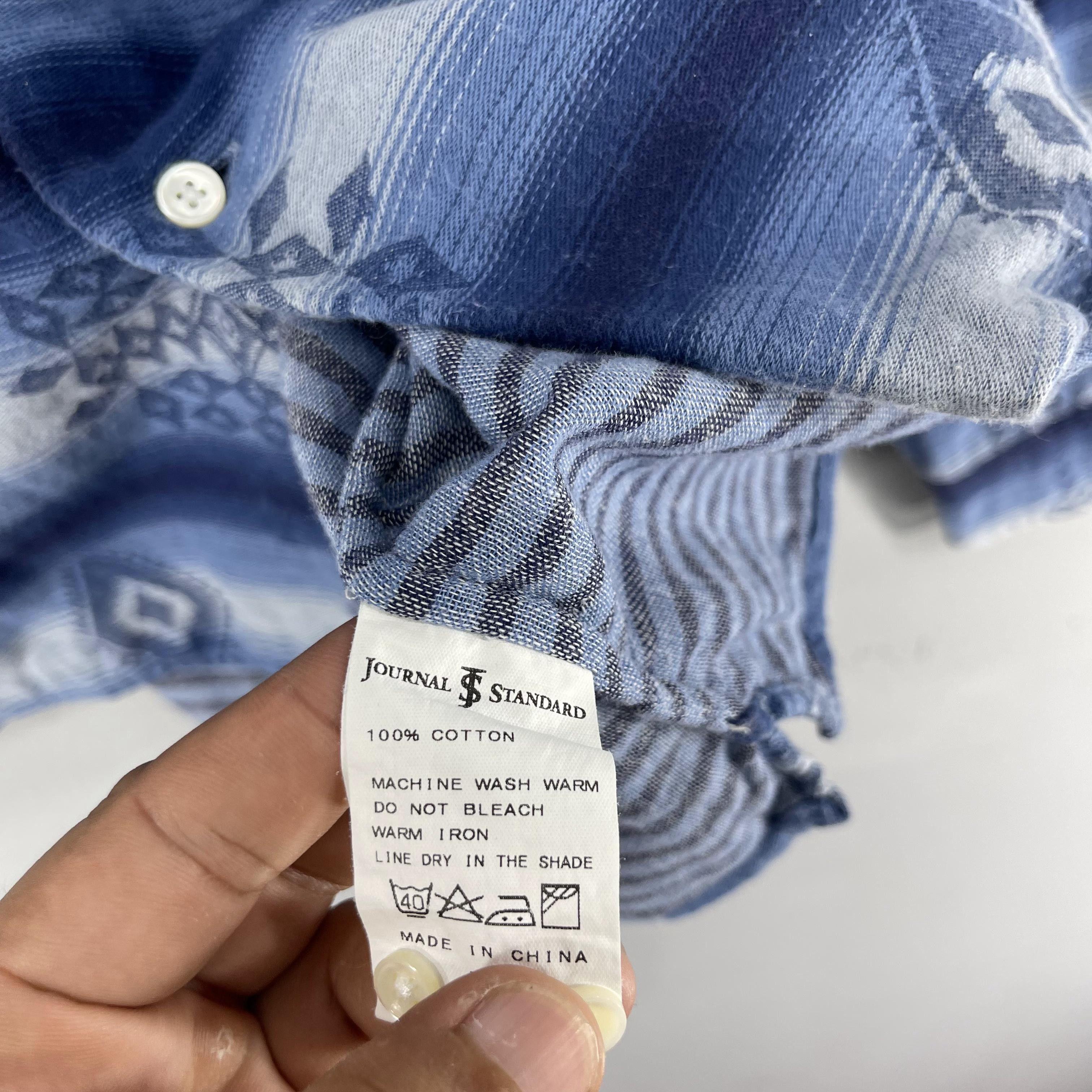 Japanese Brand × Vintage Vintage JOURNAL STANDARD Aztec Navajo Flannel Size US M / EU 48-50 / 2 - 5 Thumbnail