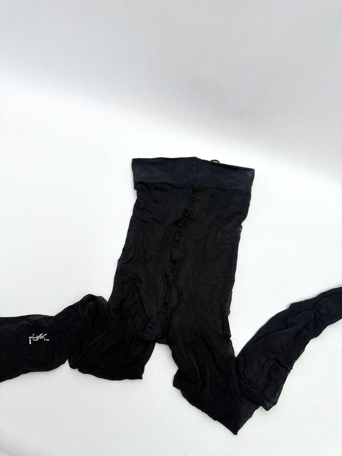Yves Saint Laurent Saint Laurent Jumpsuit Tights – Black Size ONE SIZE - 3 Thumbnail