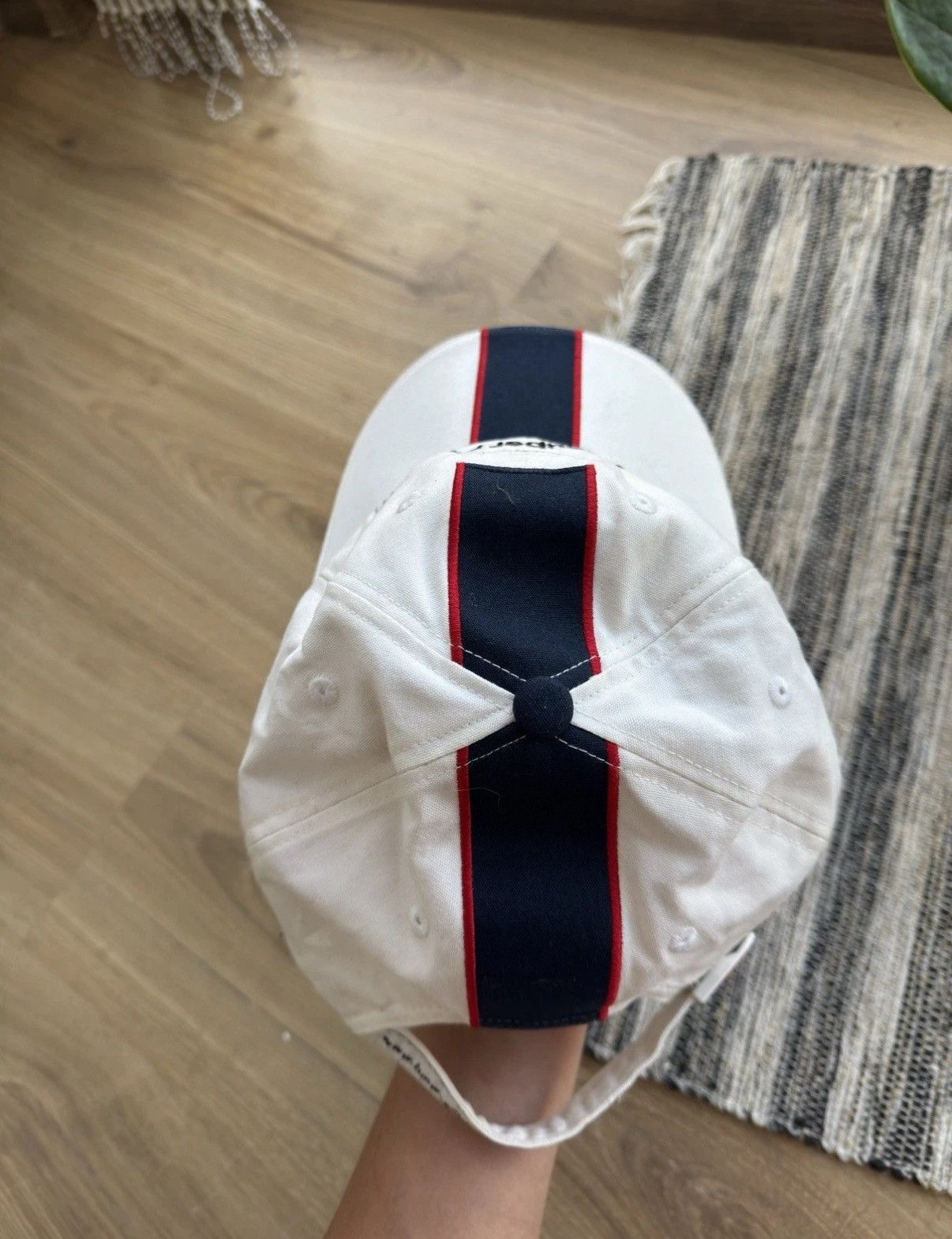 BMW BMW SAUBER F1 Team Racing 2007 Vintage White Classic Cap Hat Size ONE SIZE - 12 Thumbnail