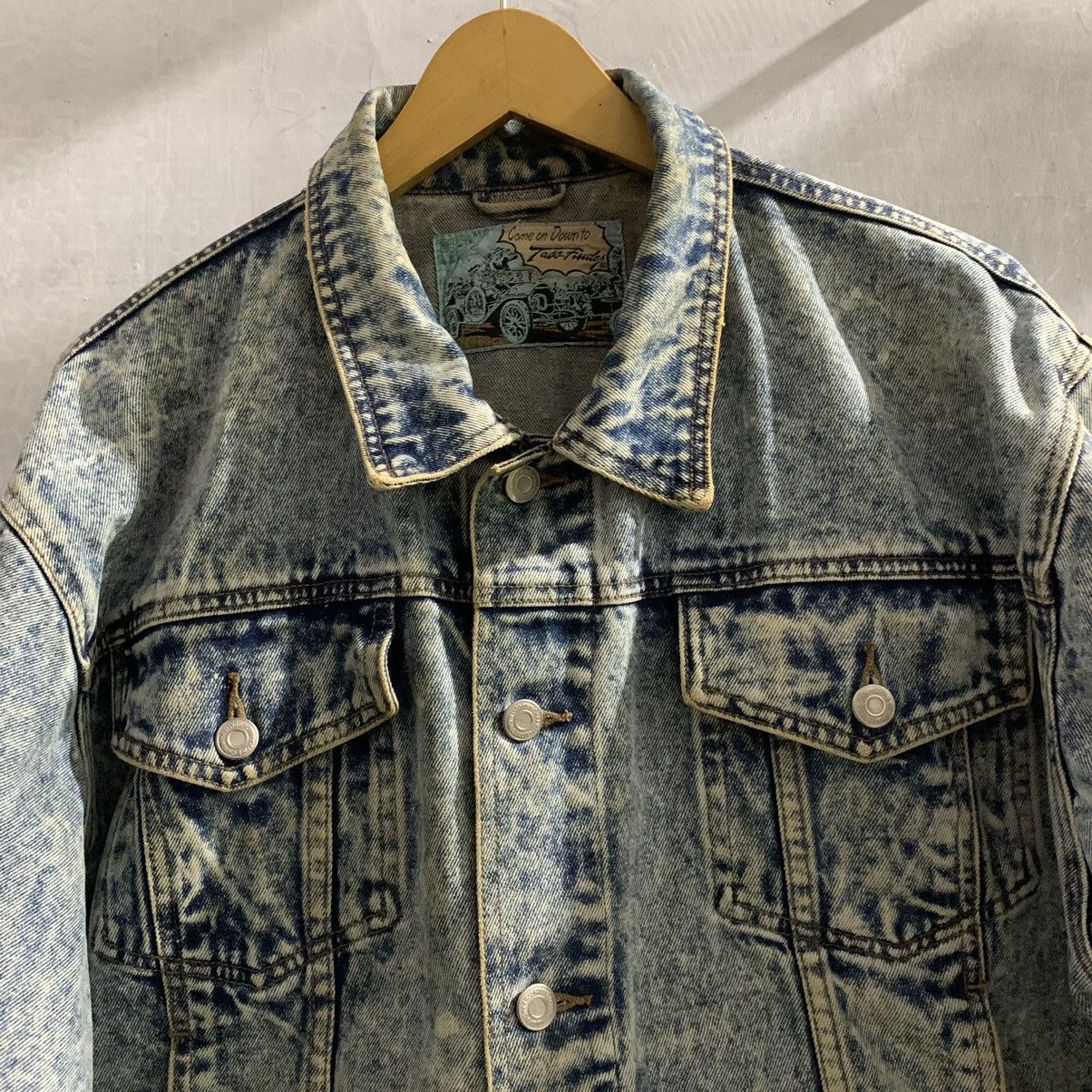 Vintage Tass Finder Vintage Trucker Denim Jackets Size US L / EU 52-54 / 3 - 2 Thumbnail