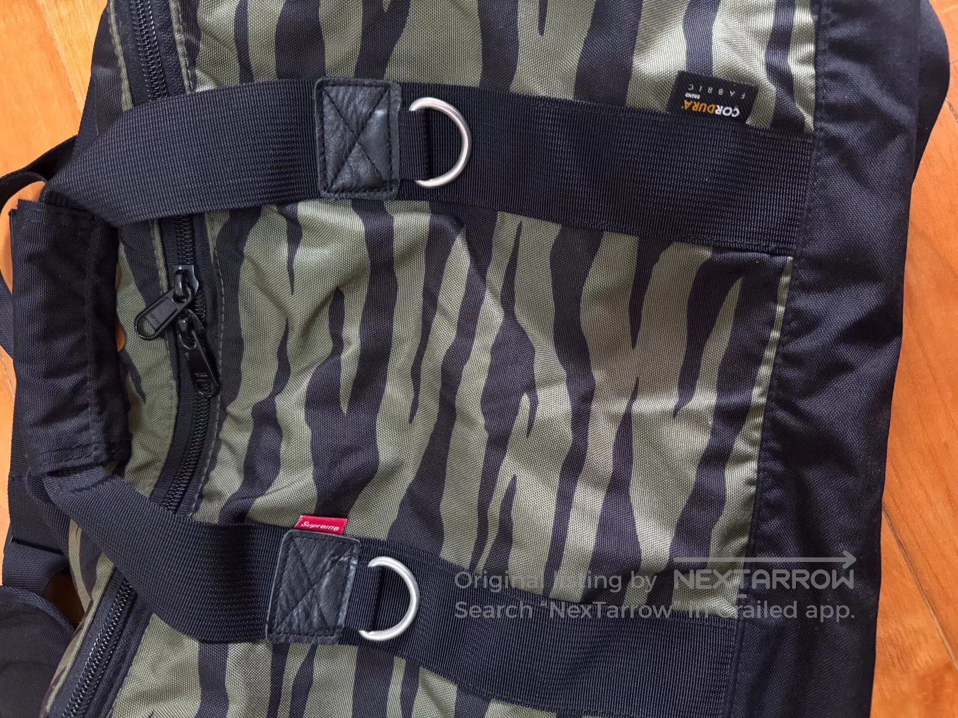 Bape supreme camouflage duffle bag with red tag. Size ONE SIZE - 6 Thumbnail